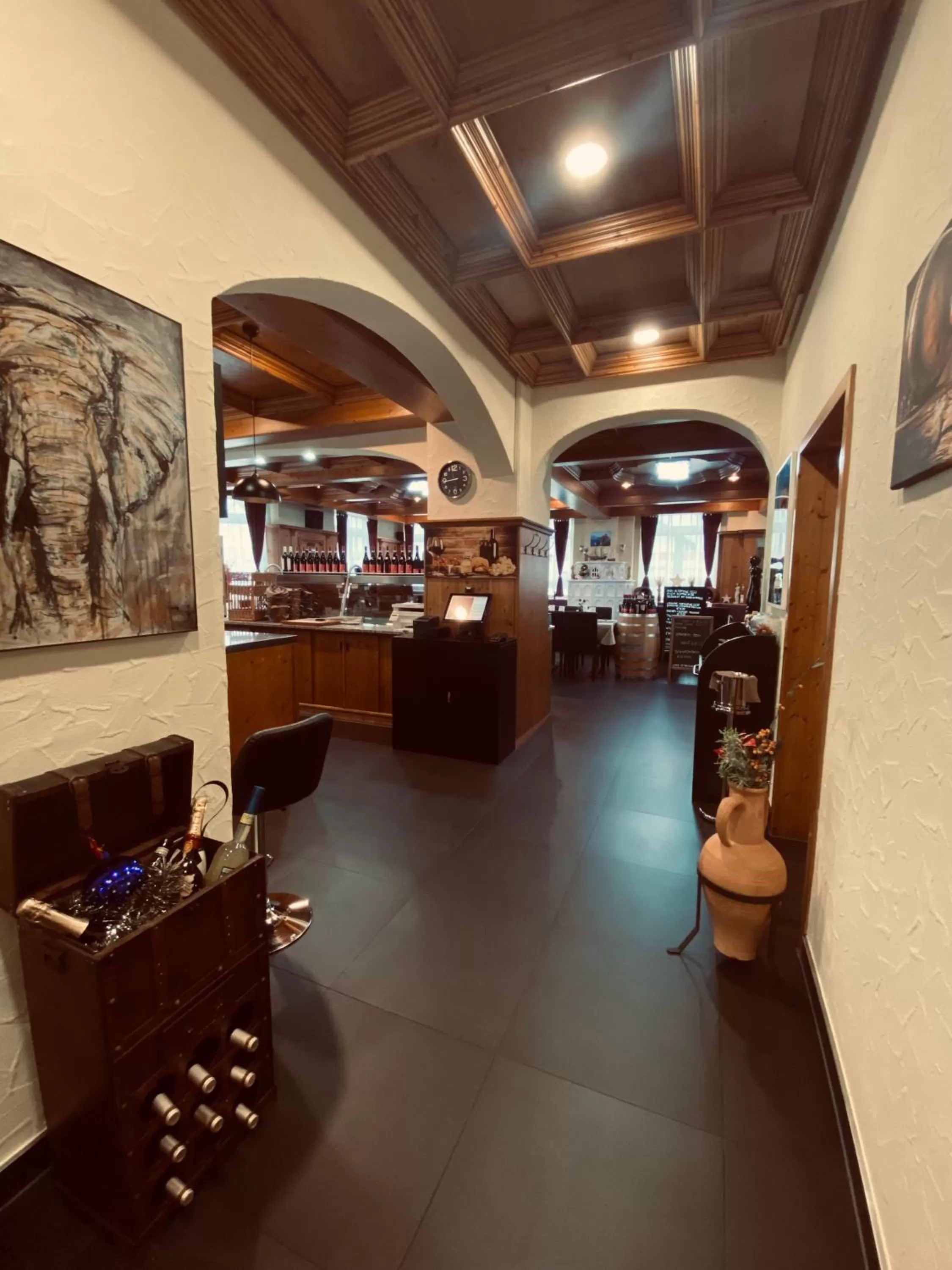 Restaurant/places to eat in E&D Hotel Rodgau