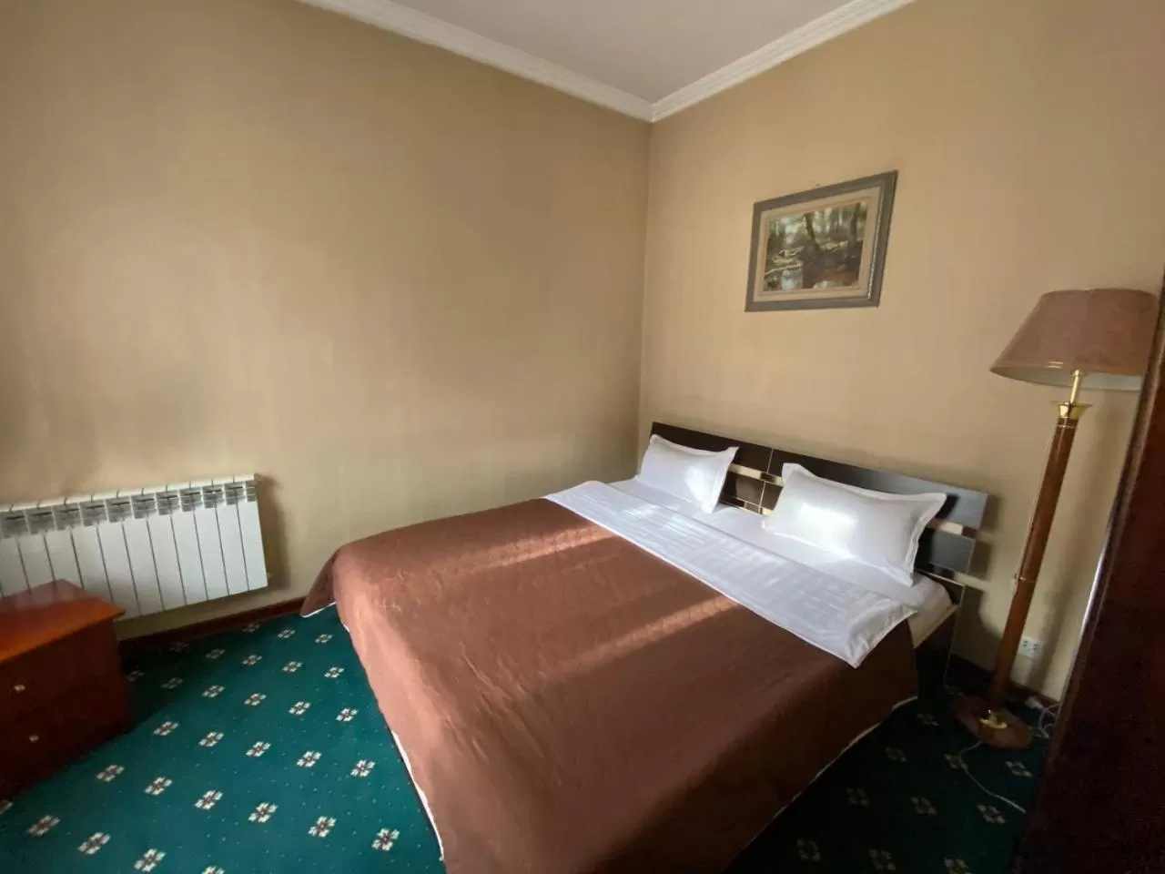 Bed in Deluxe SPA-Hotel