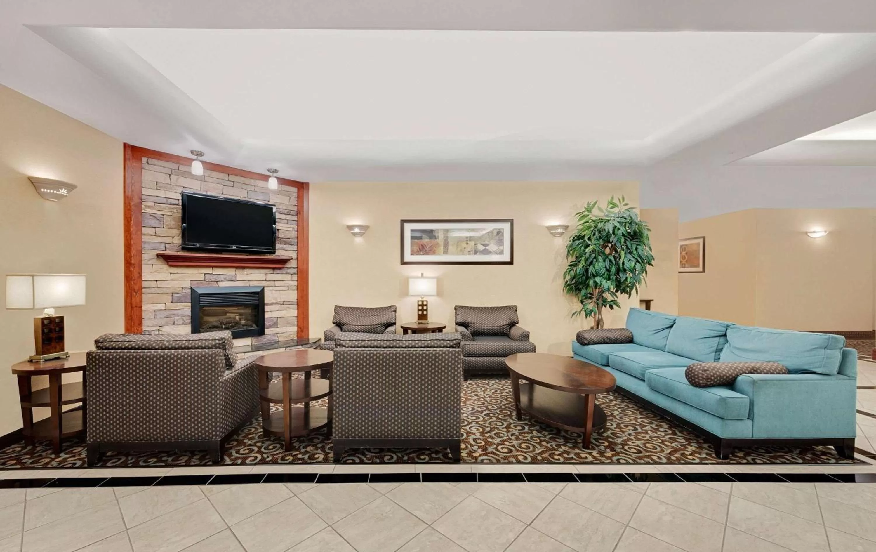 Lobby or reception in Super 8 by Wyndham Odessa TX