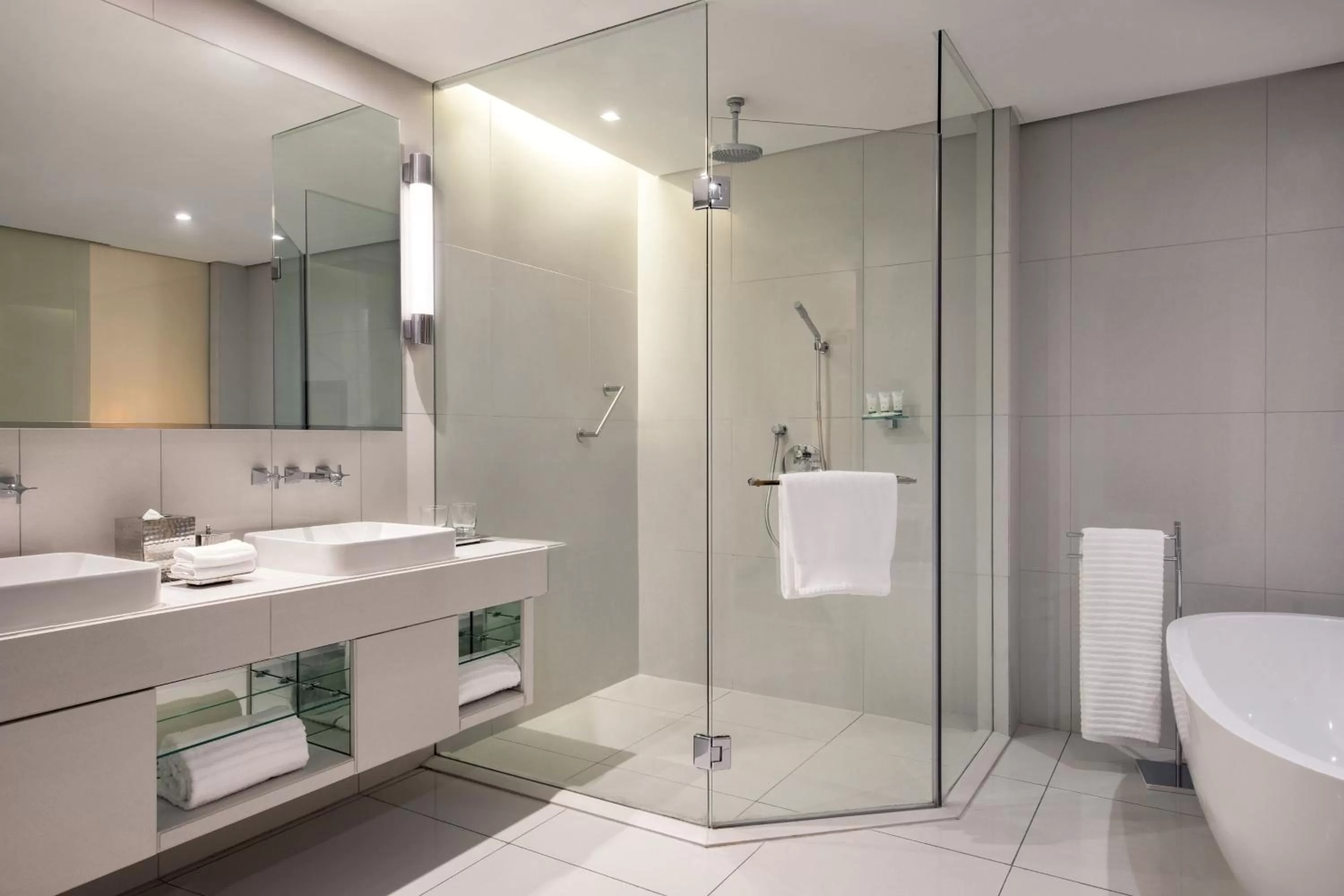 Bathroom in The Westin City Centre Bahrain