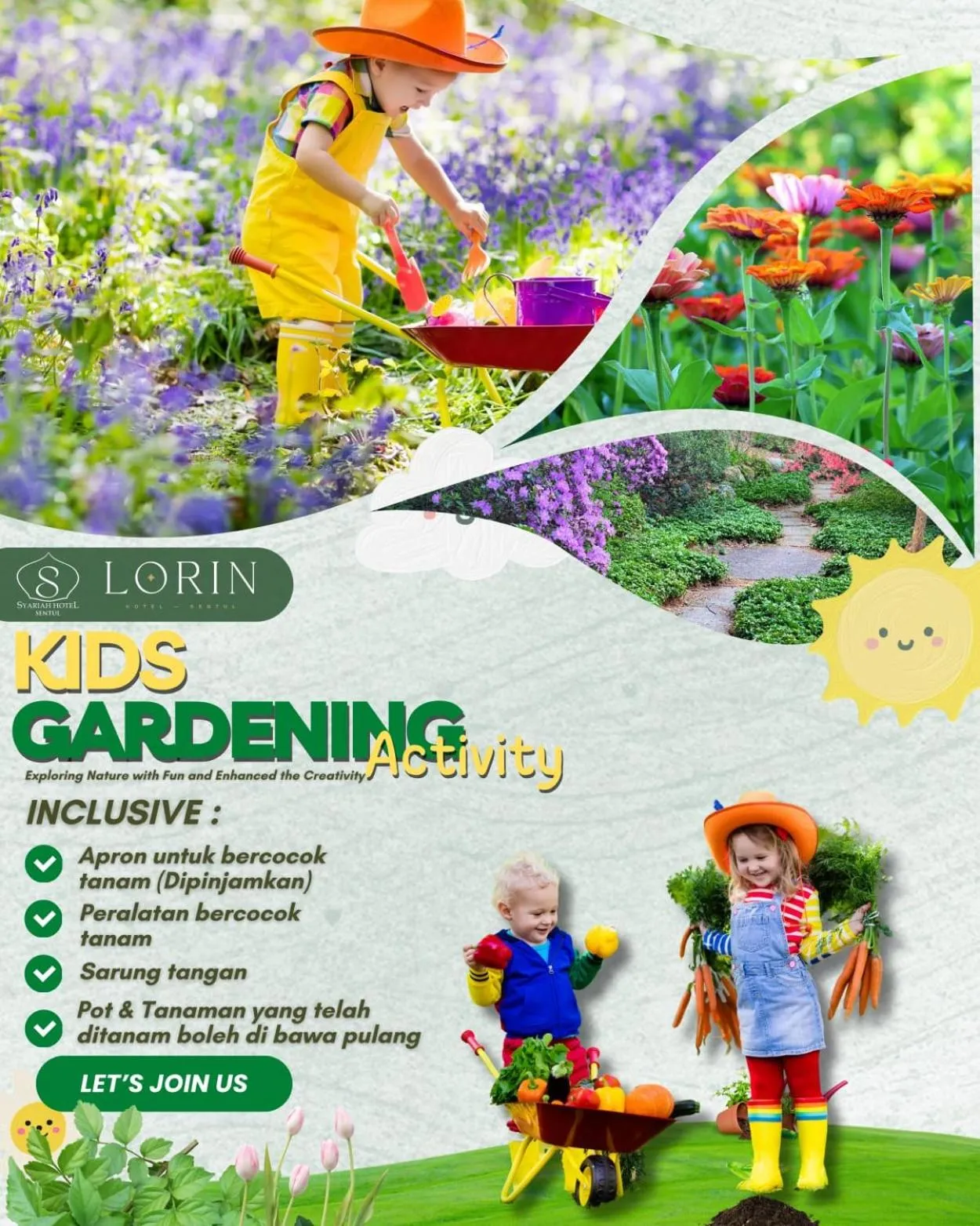 Garden in Lorin Sentul Hotel