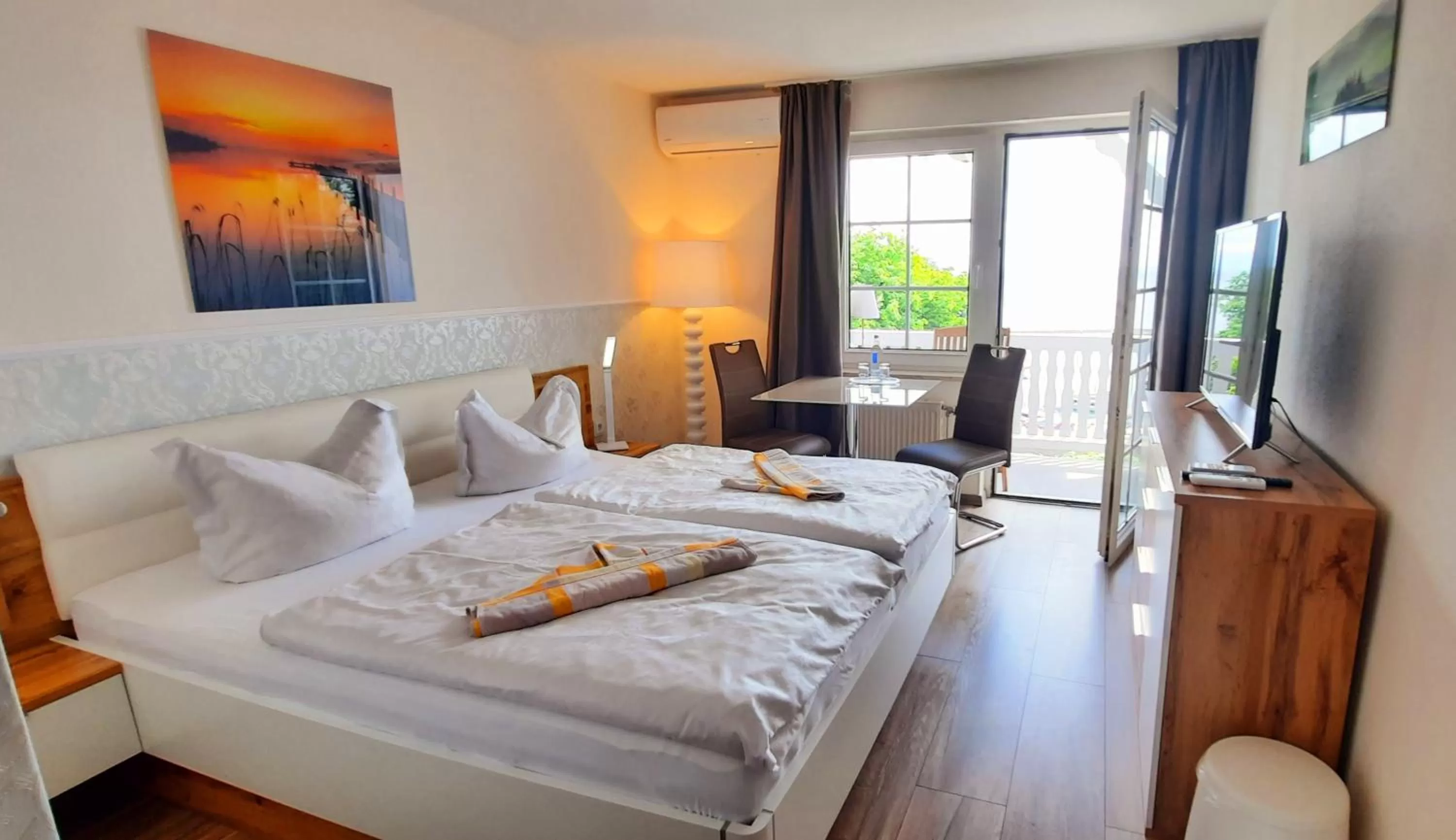 Bed in Hotel Waterkant