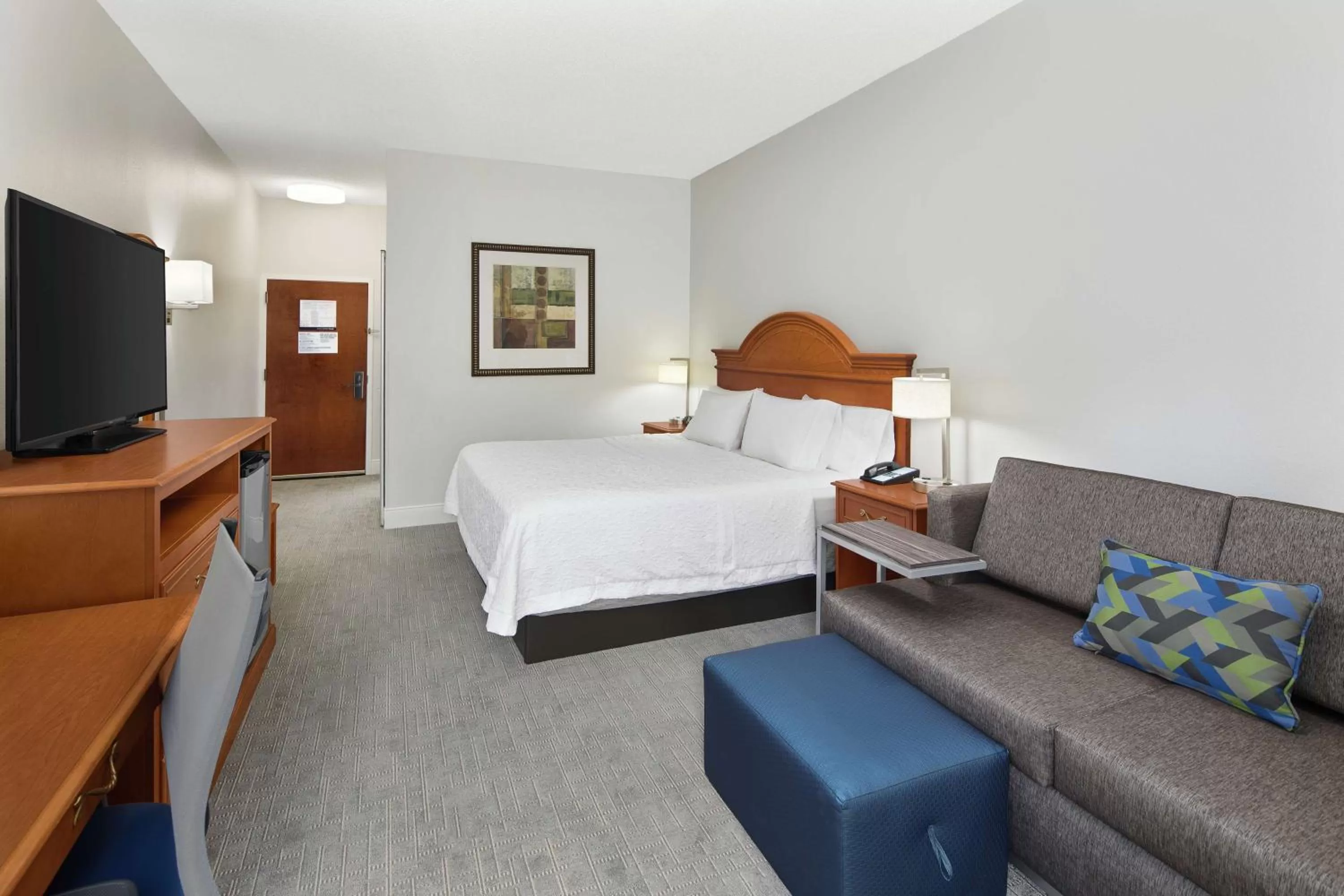 Bed in Hampton Inn Atlanta-Newnan