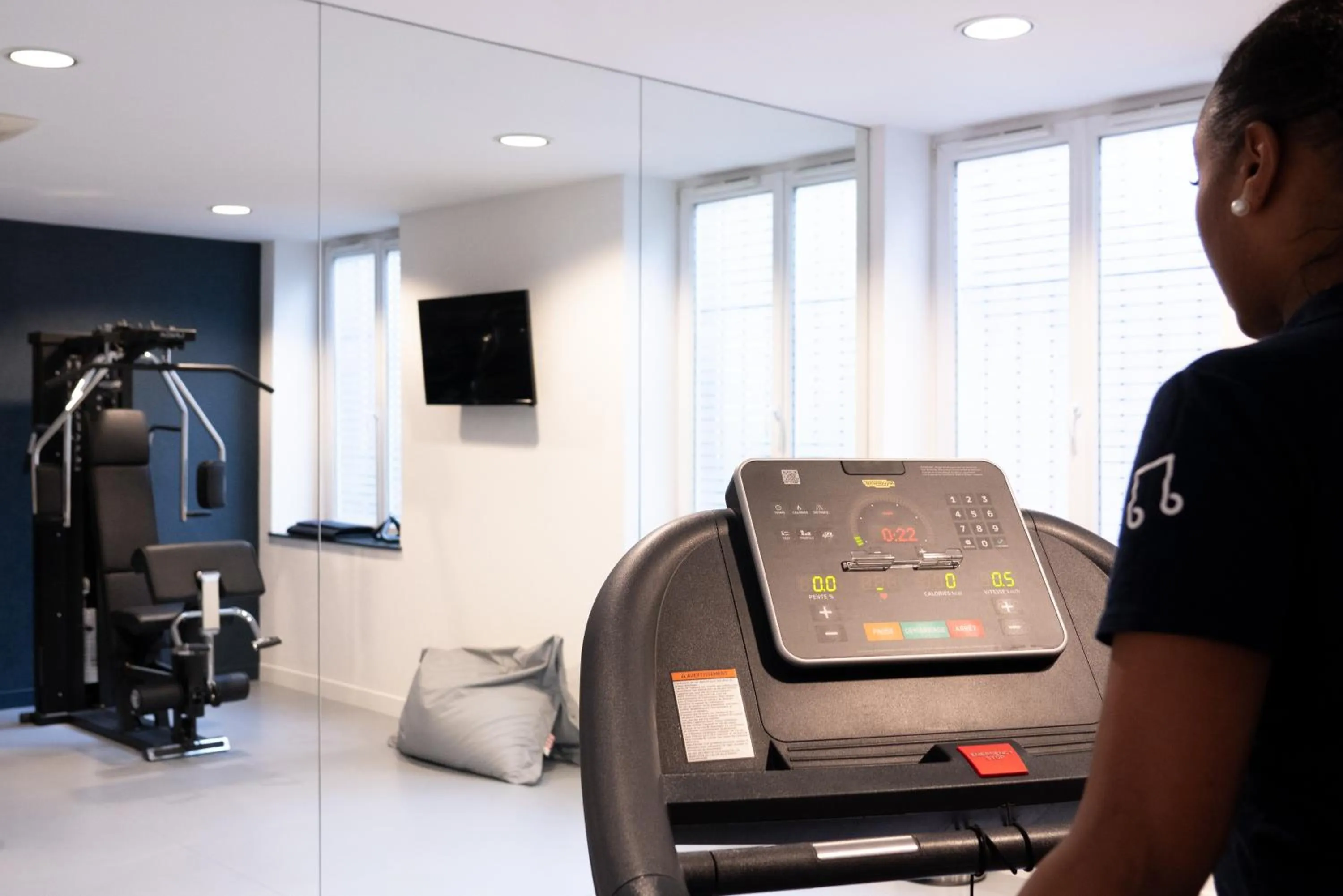 Fitness centre/facilities in ibis Styles Nancy Centre Gare