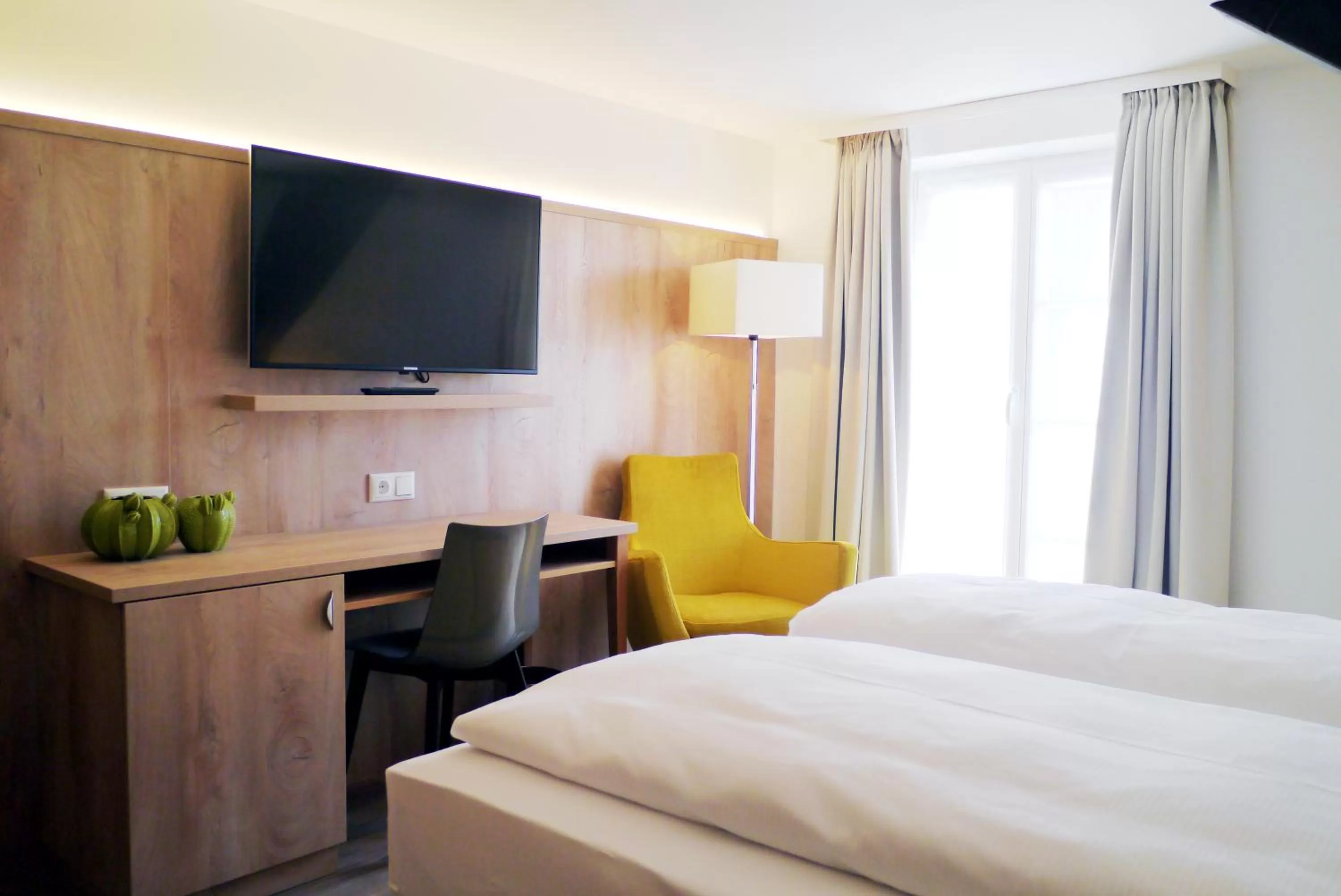 Photo of the whole room, Bed in Das Brunners