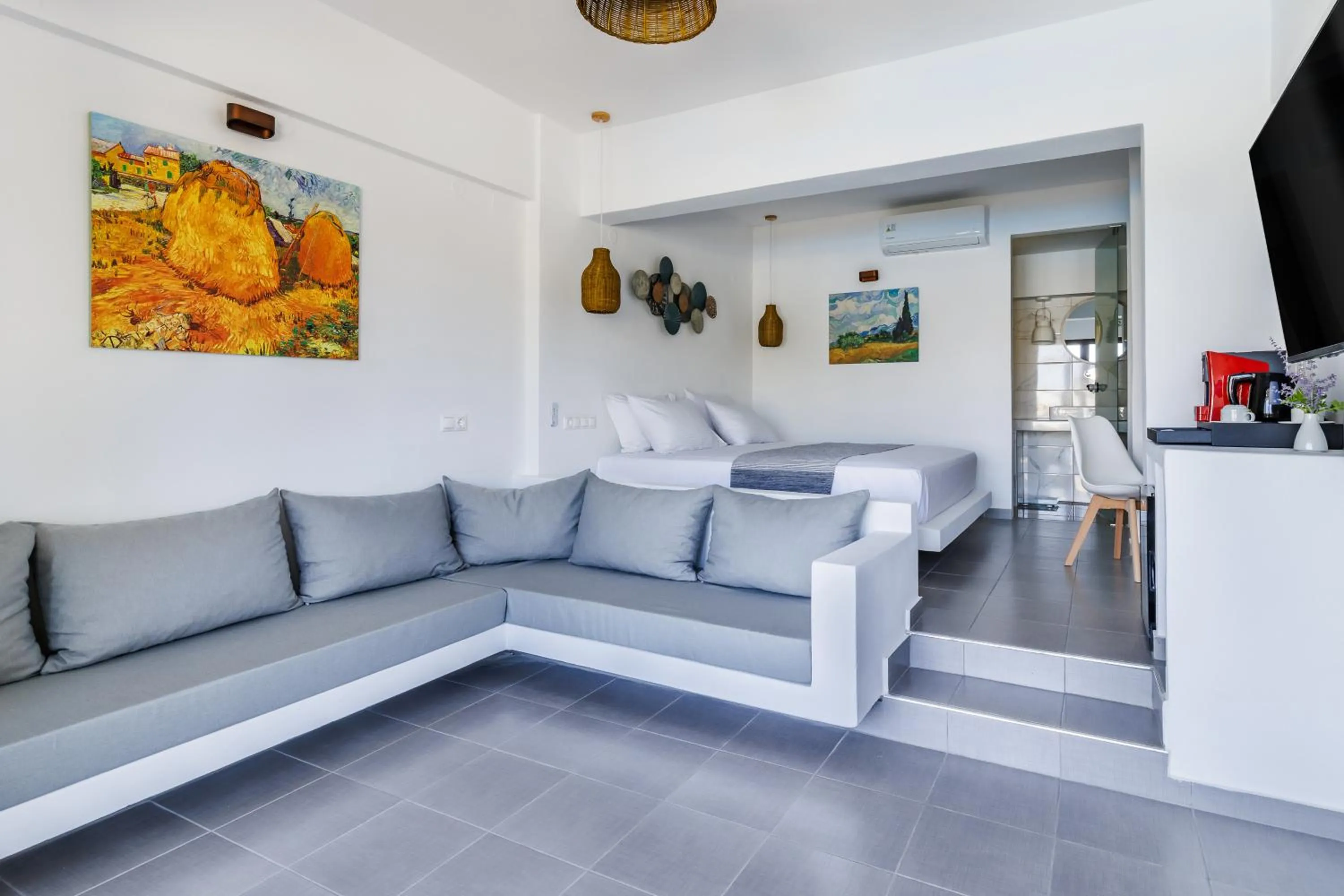 Seating area in Skopelos Holidays Hotel & Spa