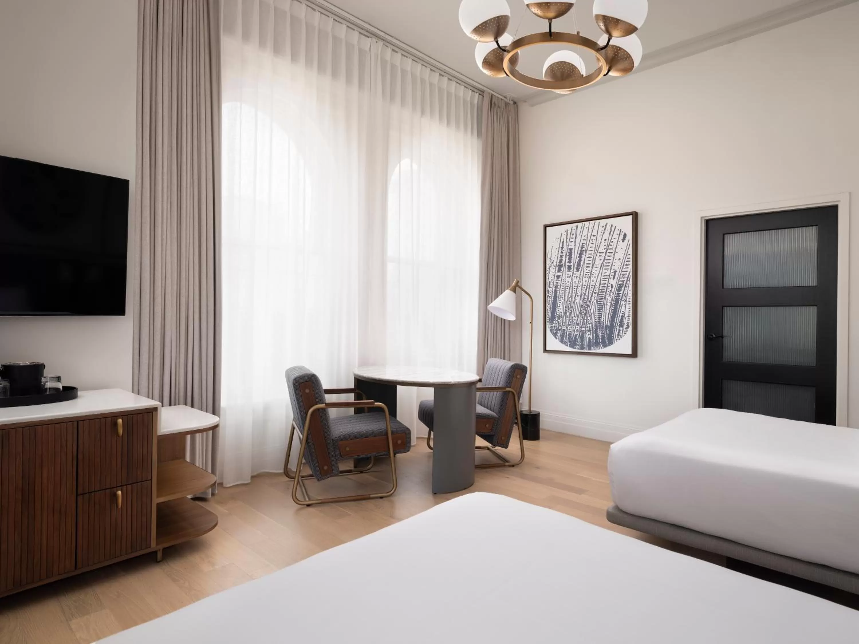 Bedroom, Bed in The Union Station Nashville Yards, Autograph Collection