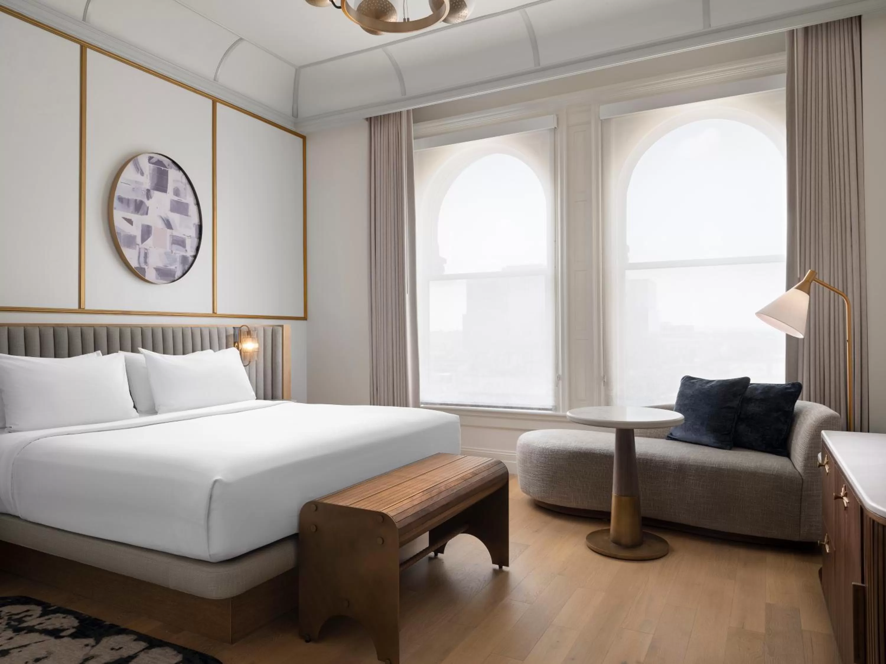 Bedroom, Bed in The Union Station Nashville Yards, Autograph Collection