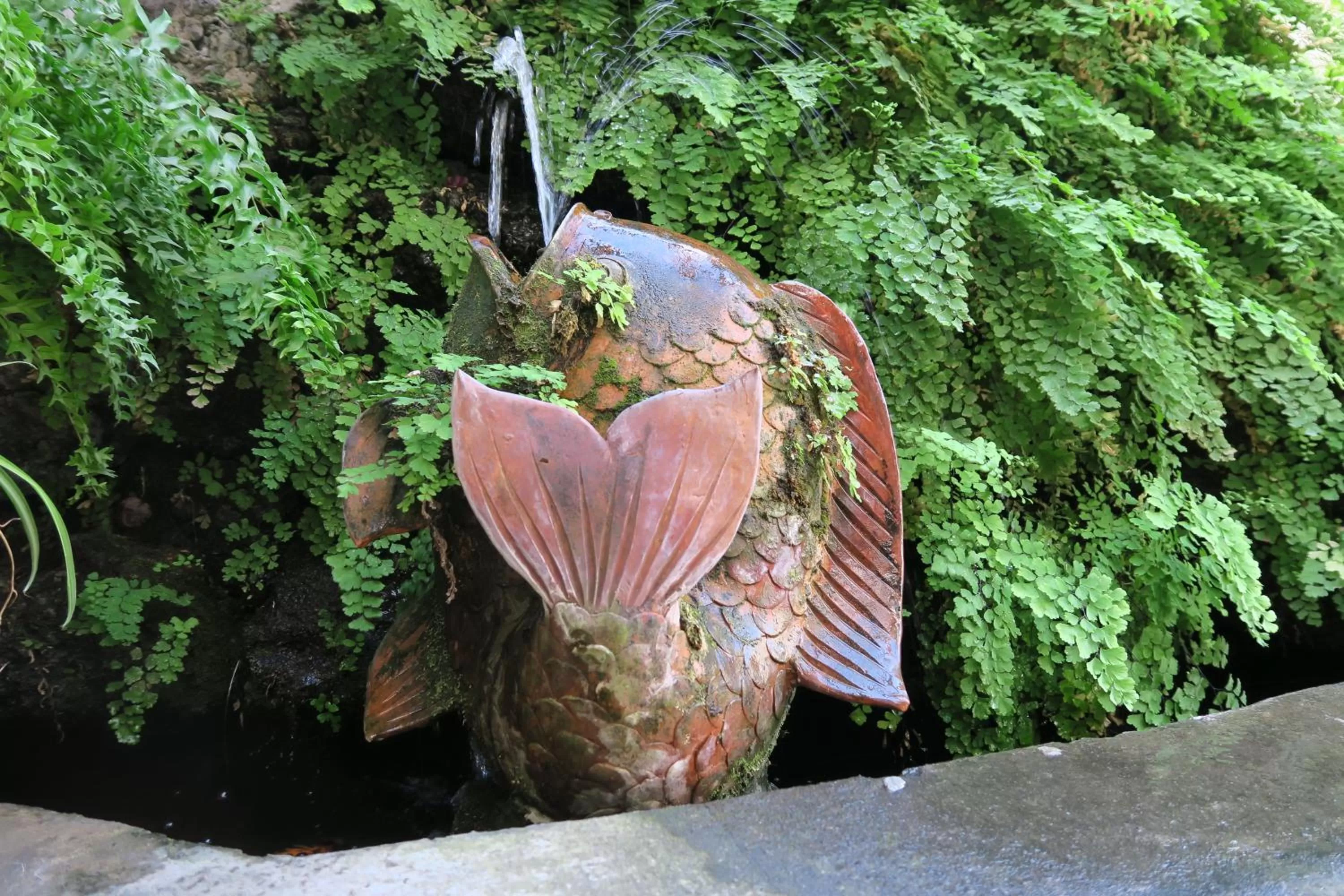 Decorative detail in Central Hotel
