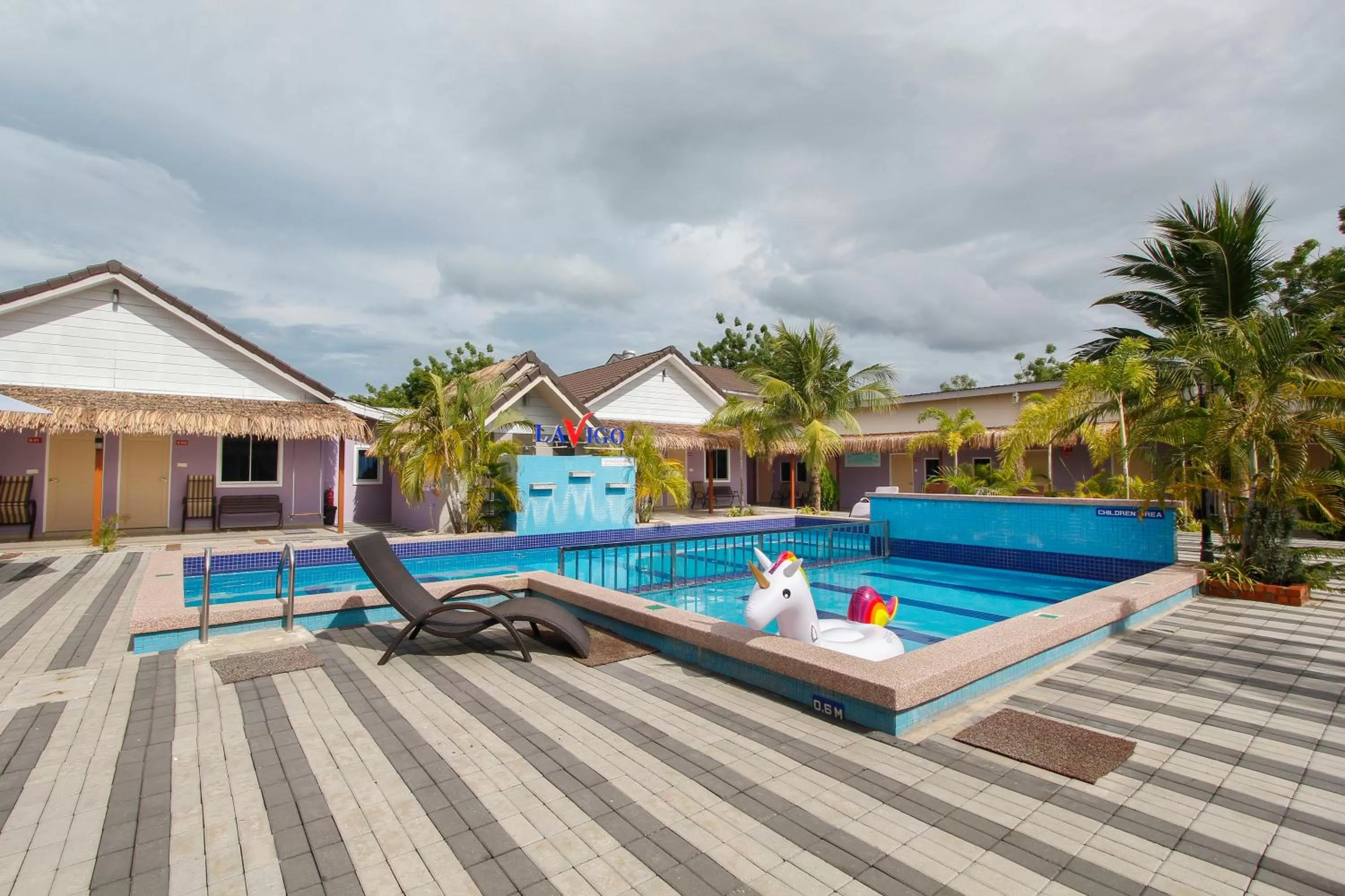 Swimming pool in Lavigo Resort