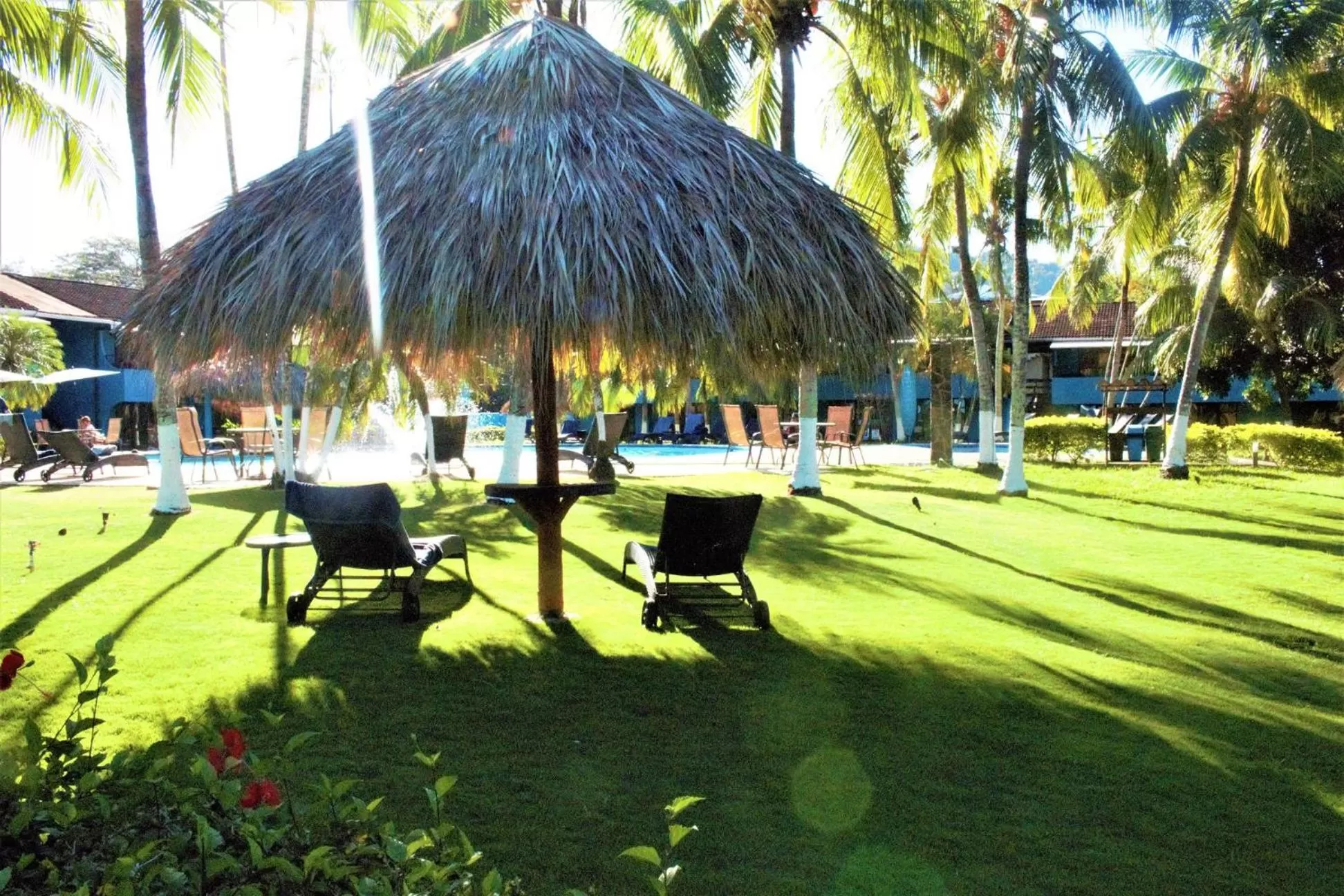 Garden in Beach Break Resort & CR Surf Camp