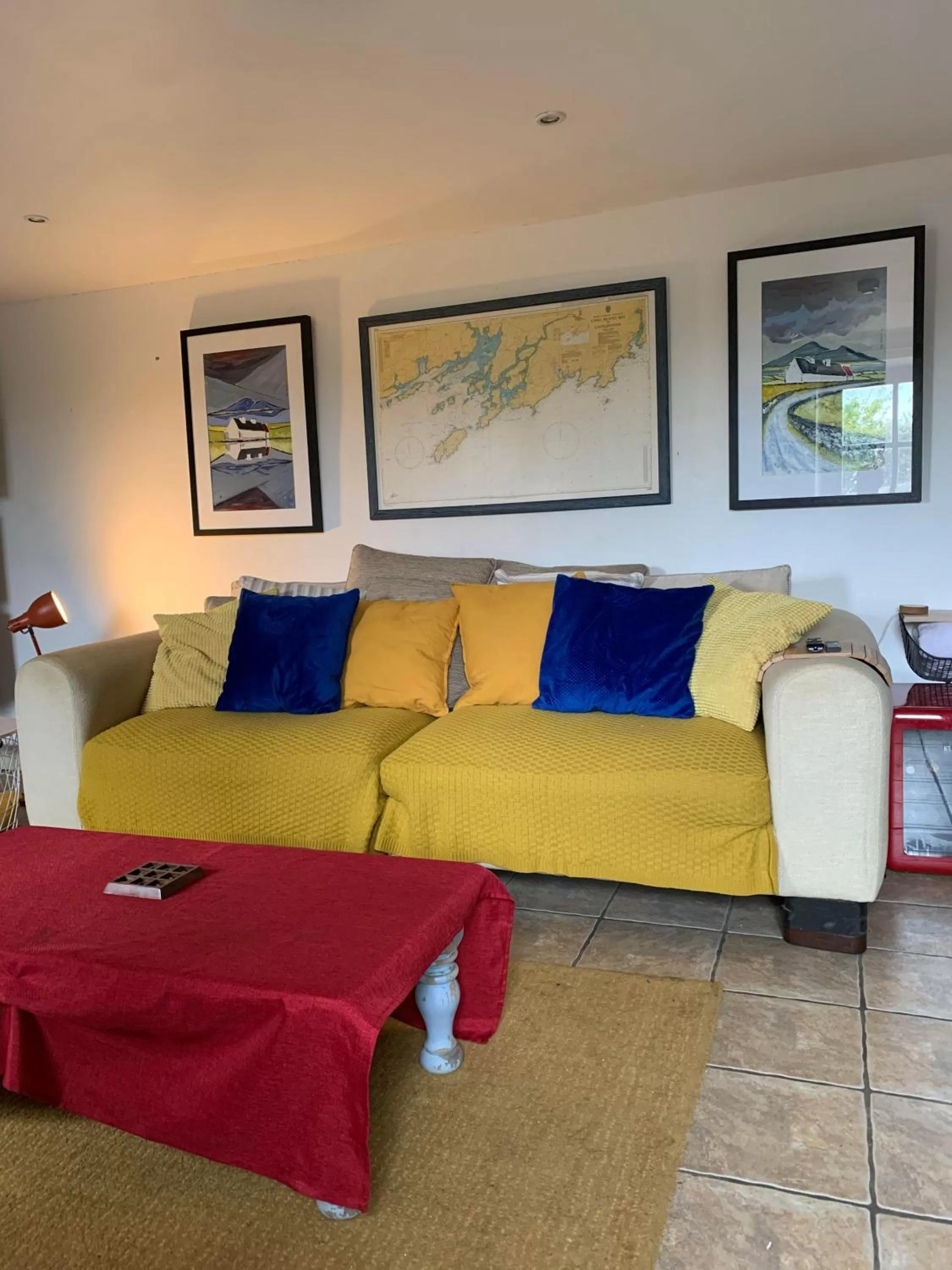 Game Room in Heir Island House