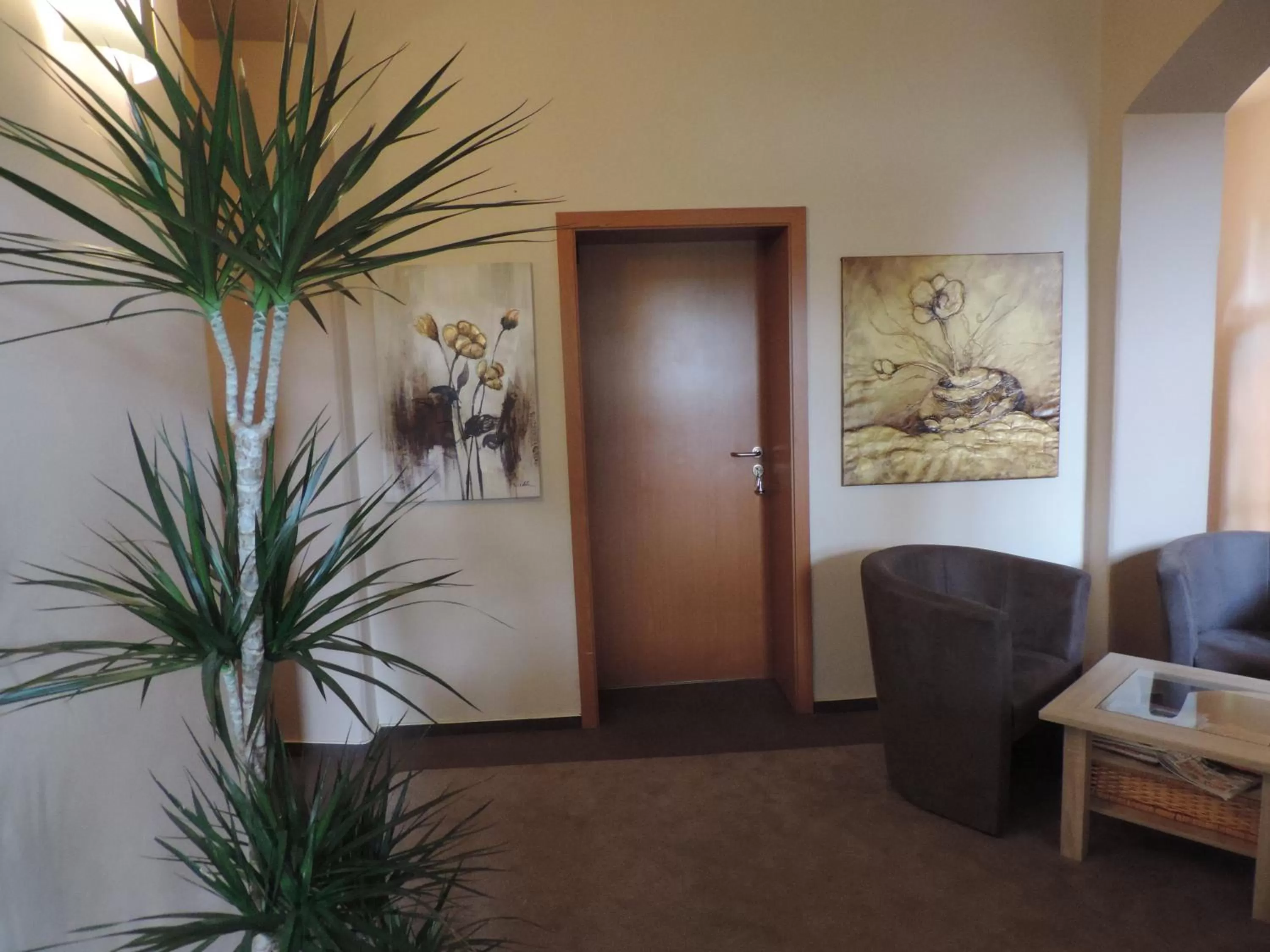 Lobby or reception in Hotel Carl von Clausewitz