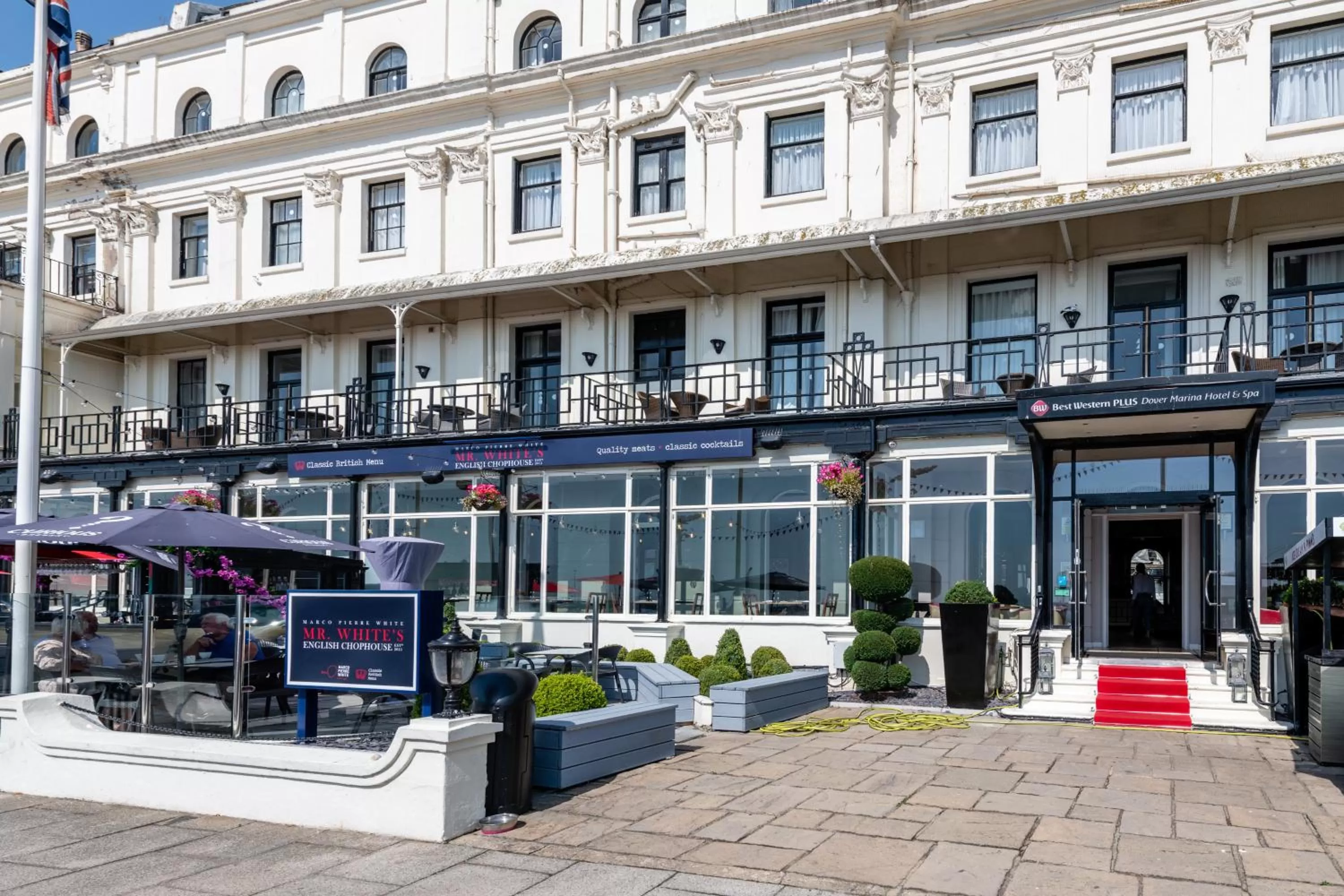 Facade/entrance in Dover Marina Hotel & Spa, Tapestry Collection by Hilton
