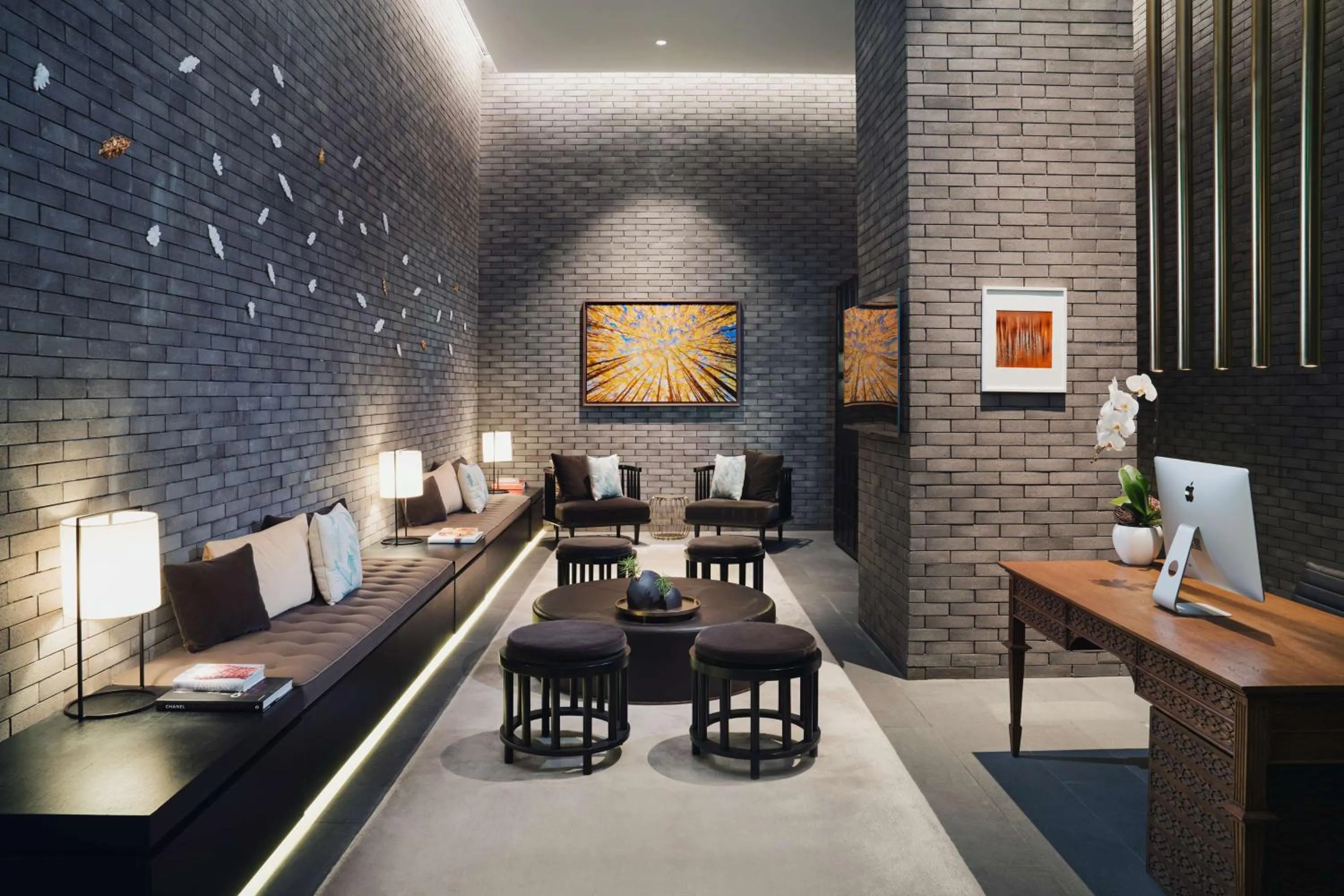 Lobby or reception in Upper House Chengdu