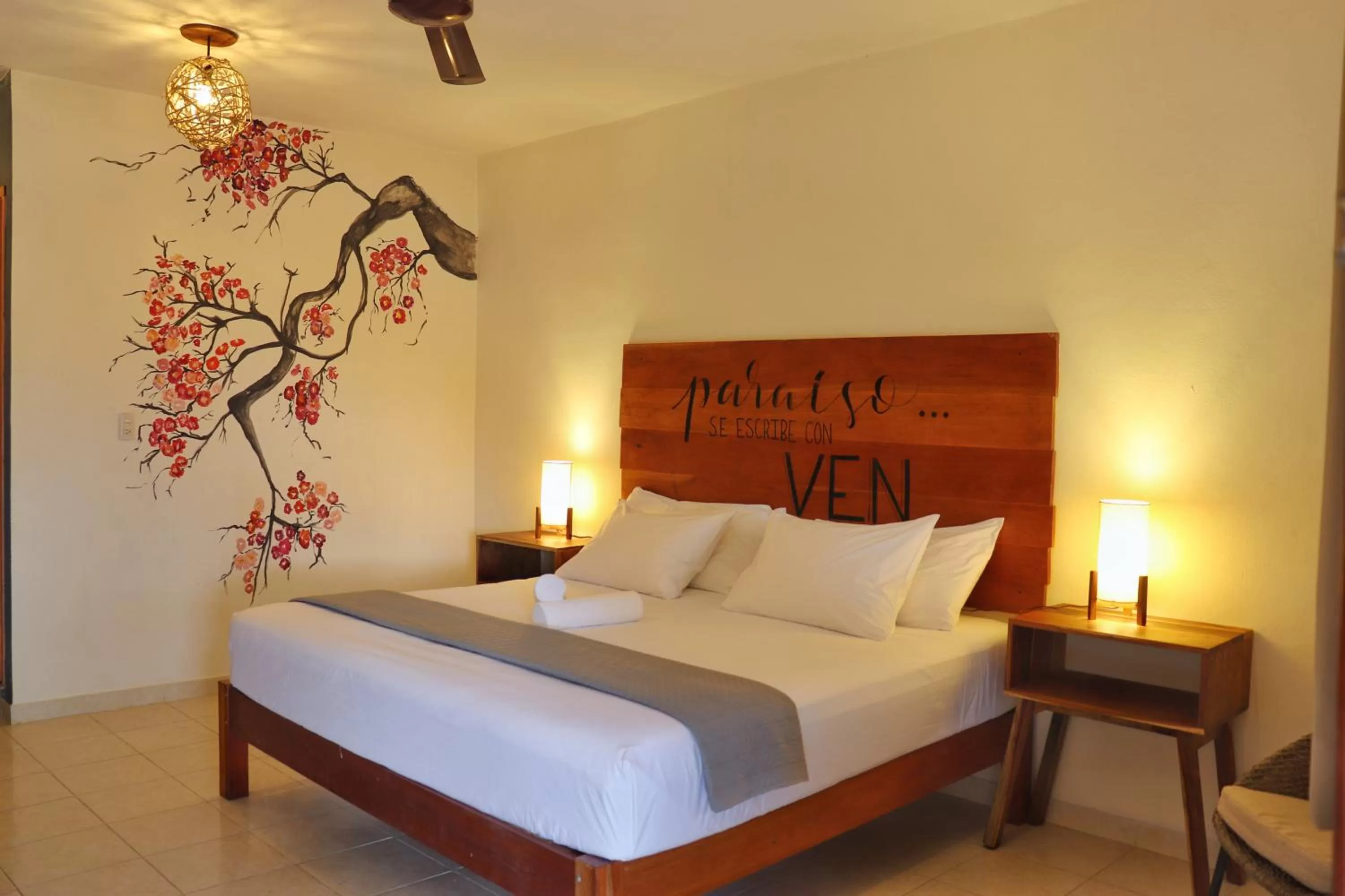 Photo of the whole room, Bed in Hotel Sur Bacalar