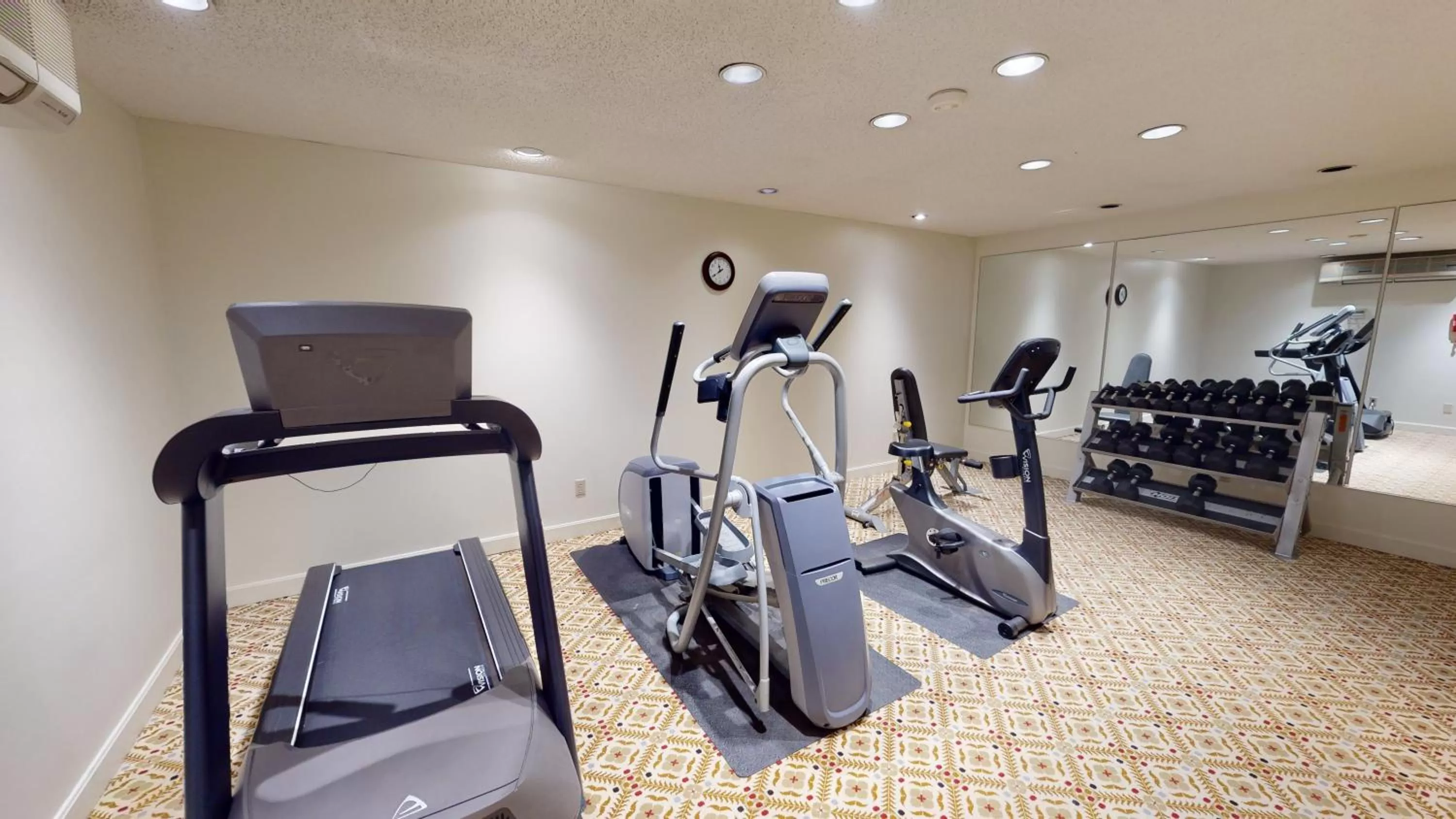 Fitness centre/facilities in The Farmington Inn and Suites