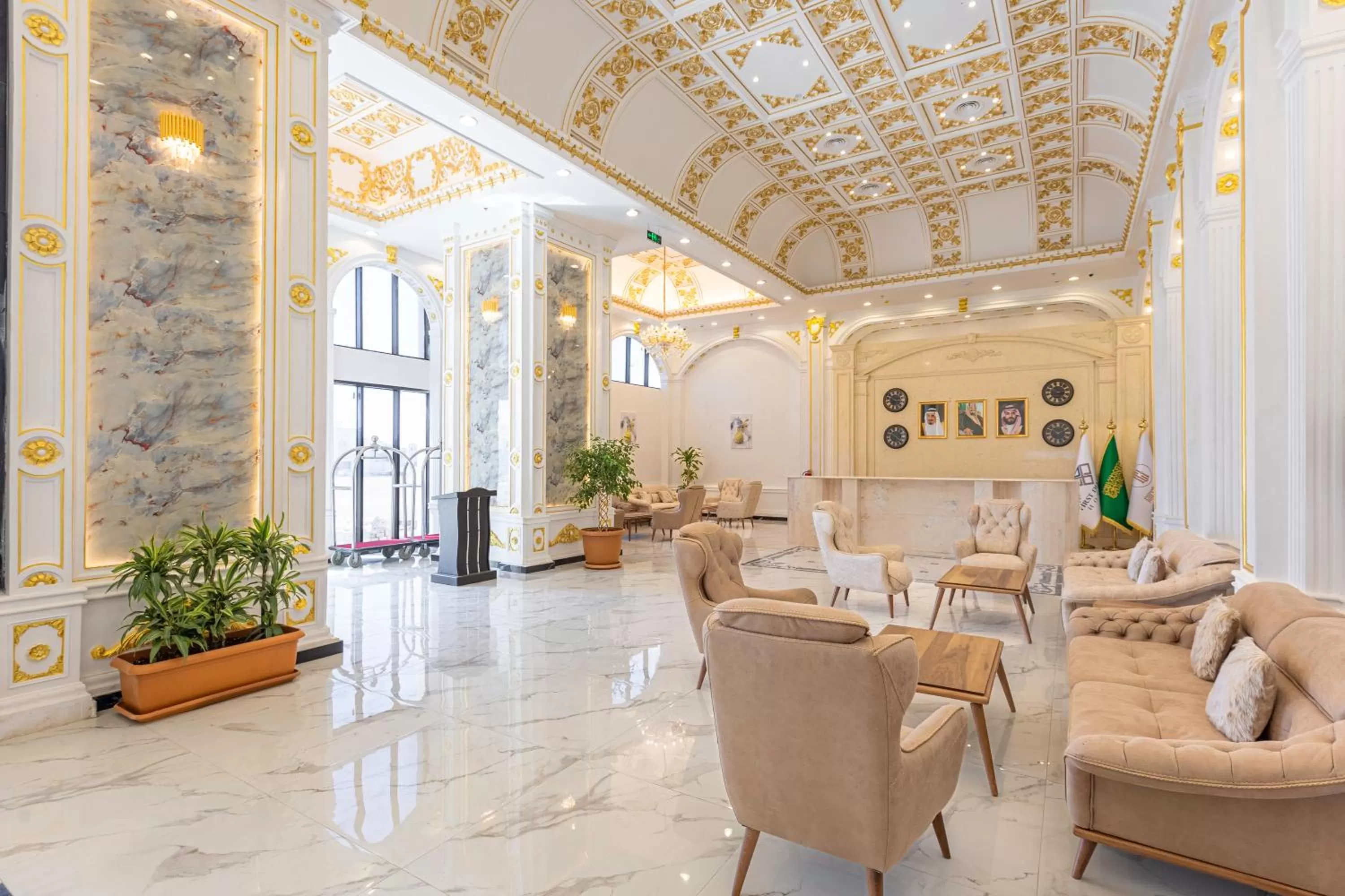 Lobby or reception in Guest House Hotel Apartments