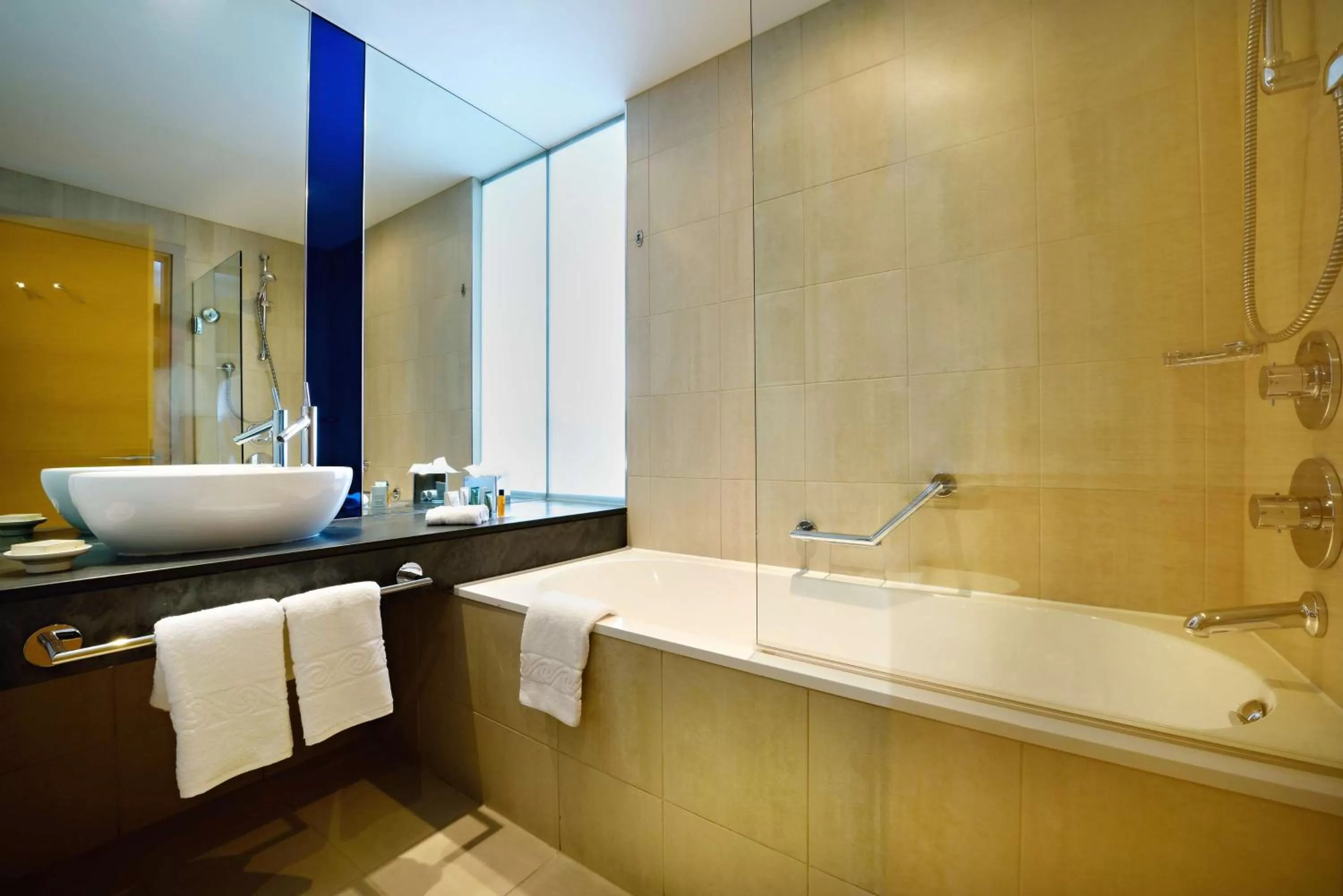 Bathroom in Hilton Manchester Deansgate