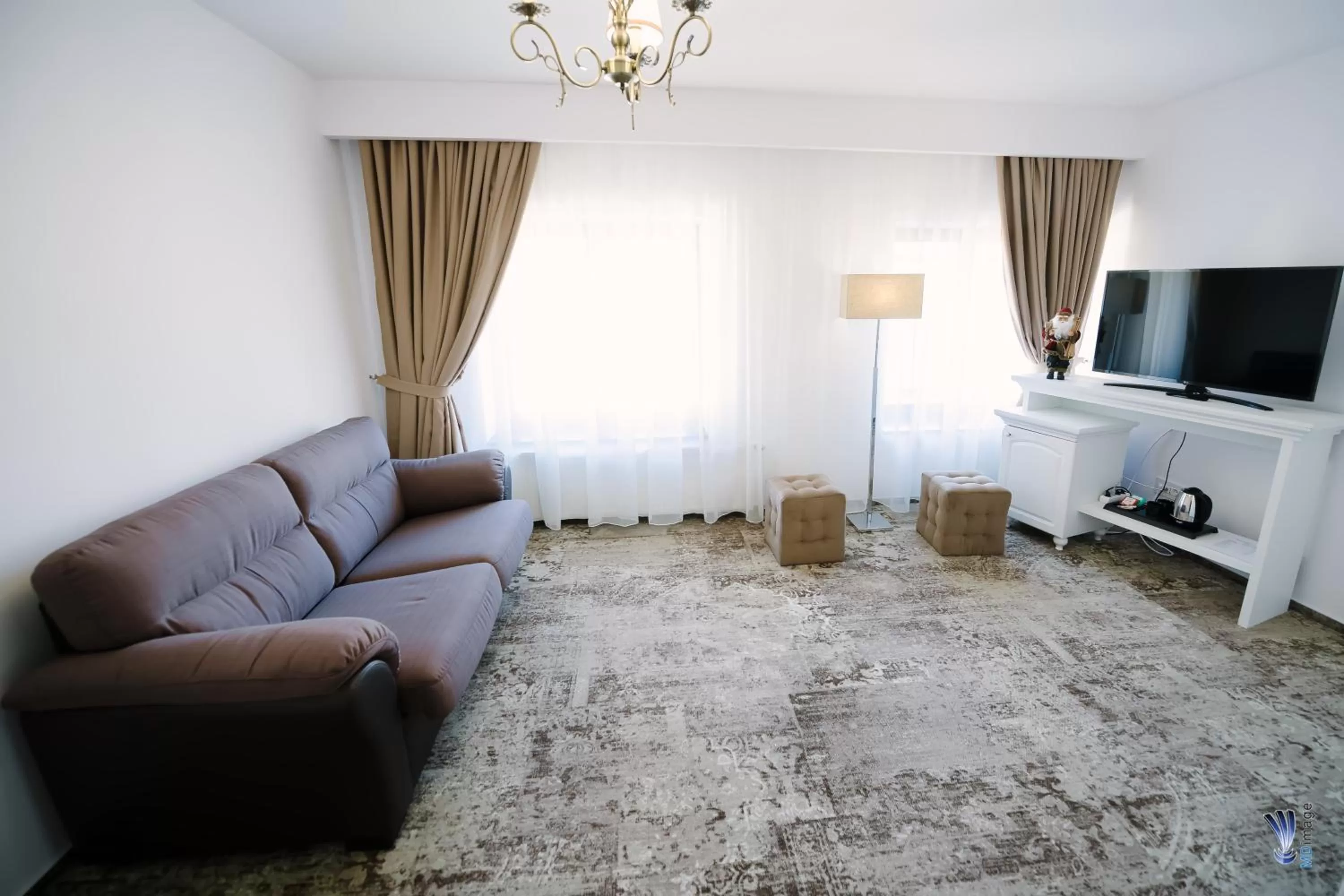 Living room in Hotel La Belle Epoque