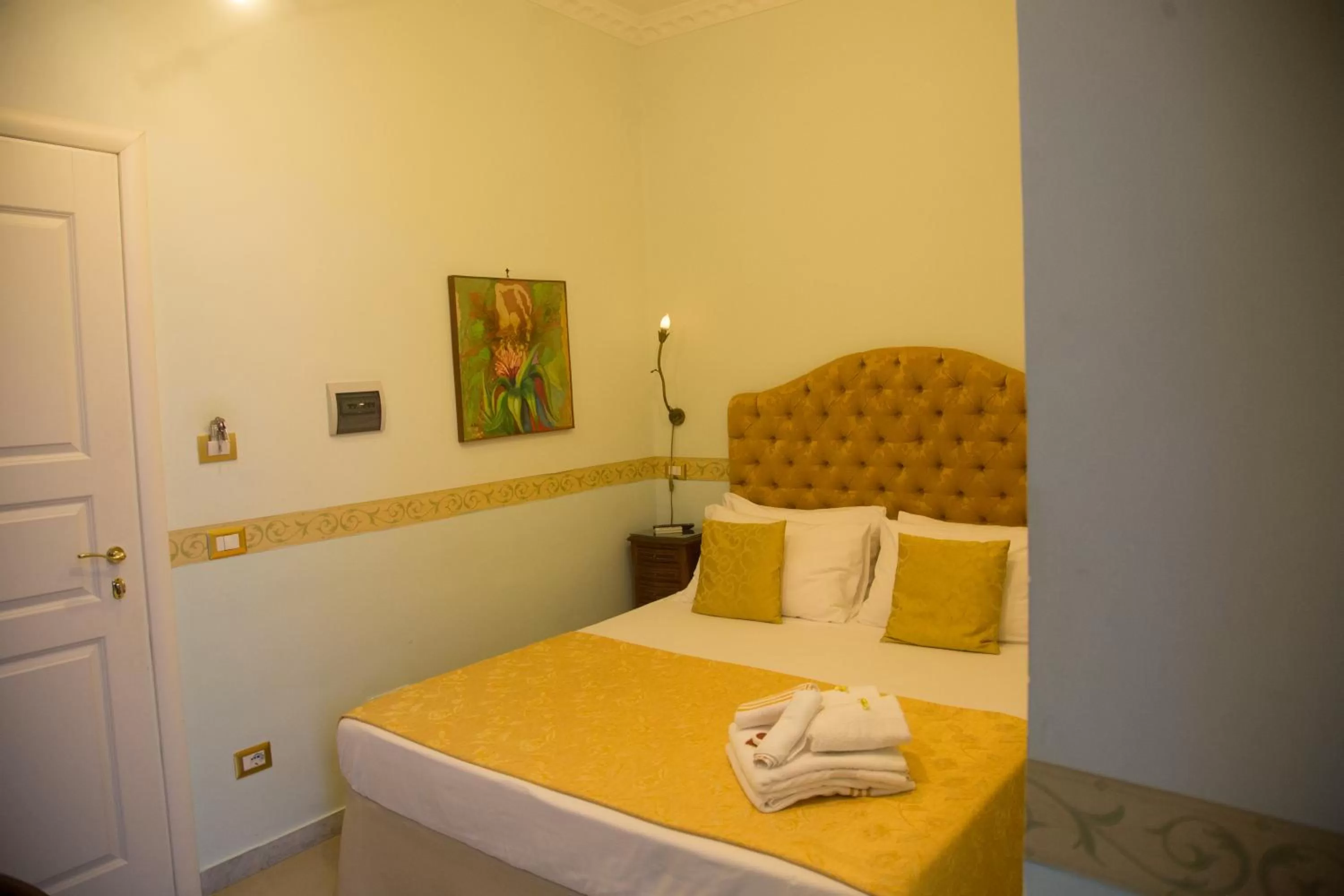 Bed in B&B Art Suite Santa Brigida