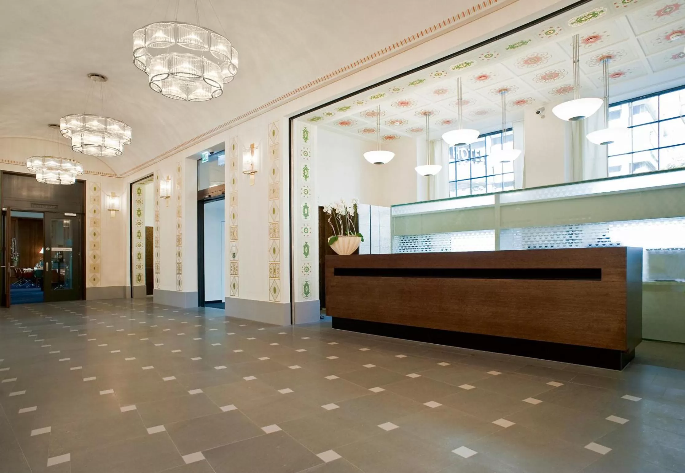 Lobby or reception in Hotel Glockenhof Zürich