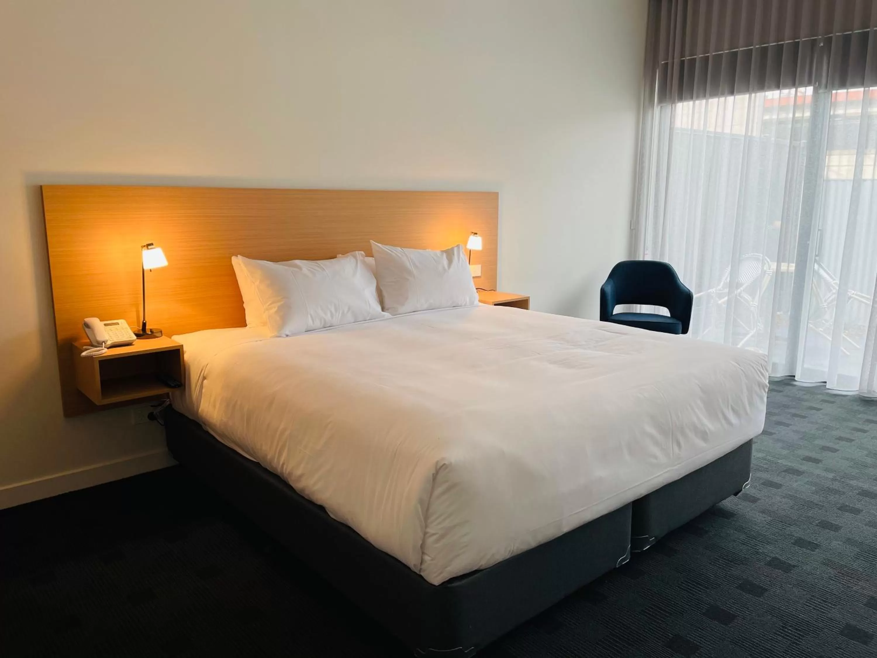 Bed in Whittlesea Motel