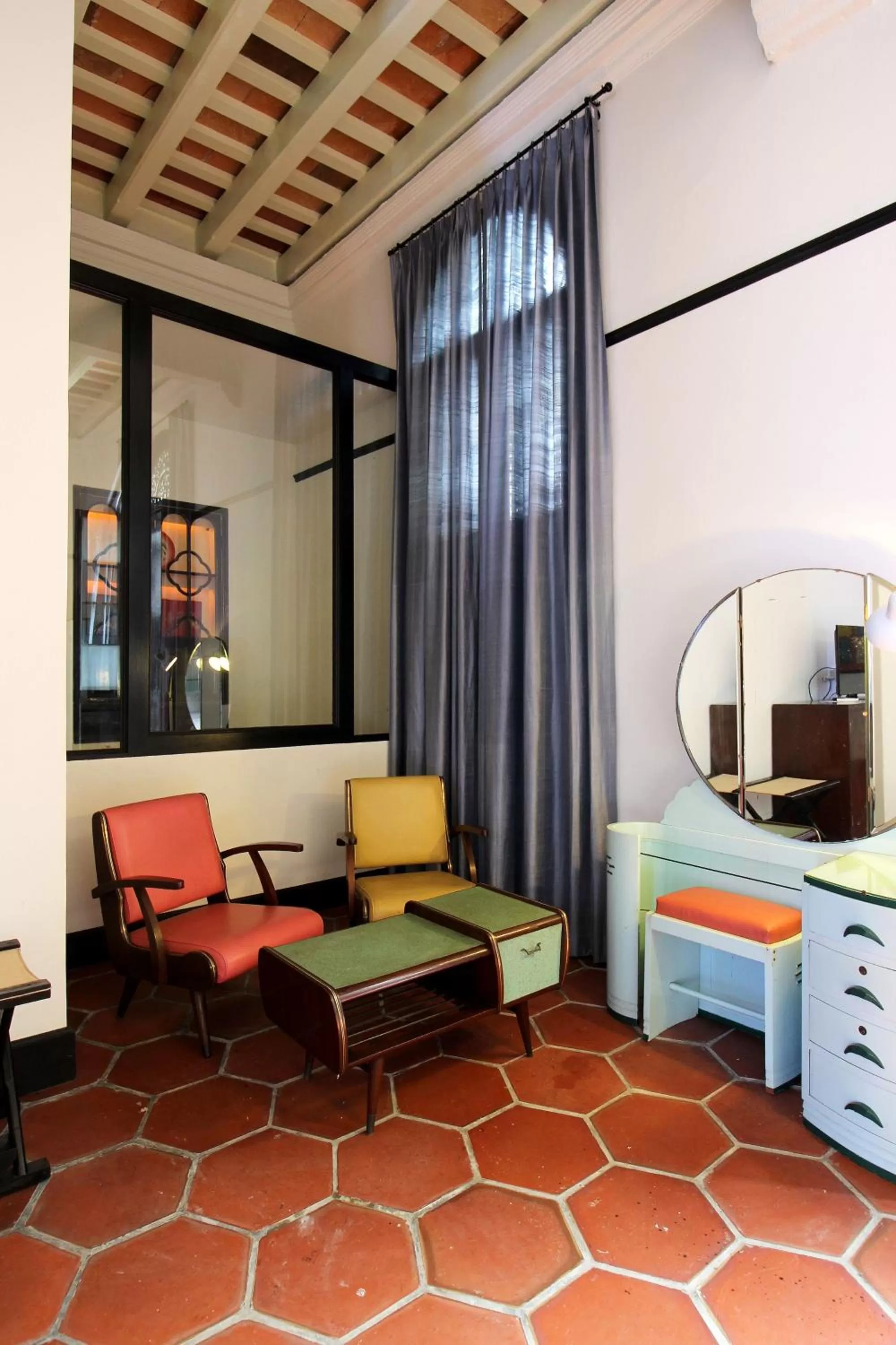 Decorative detail in Cheong Fatt Tze - The Blue Mansion