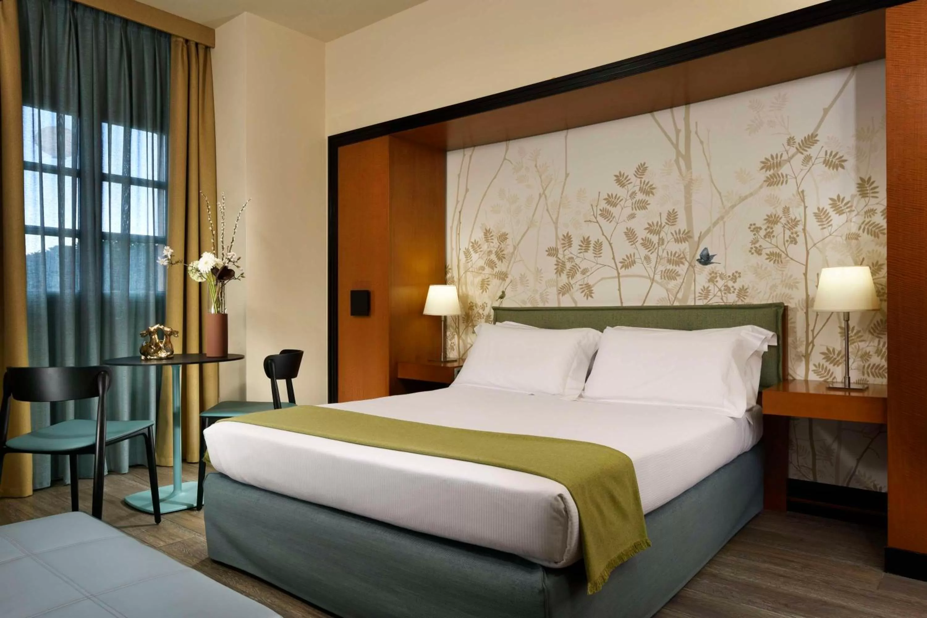 TV and multimedia, Bed in Villa Appiani Hotel