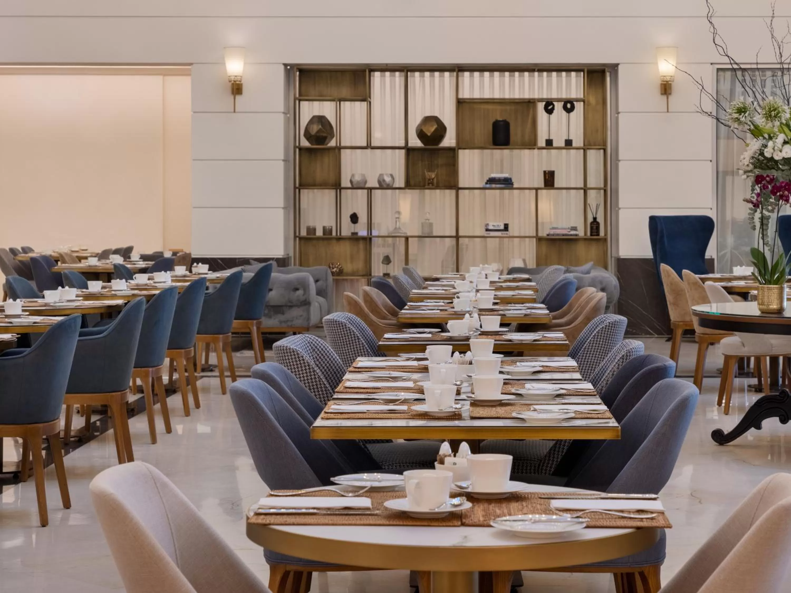 Dining area in Herbert Samuel Opera Tel Aviv