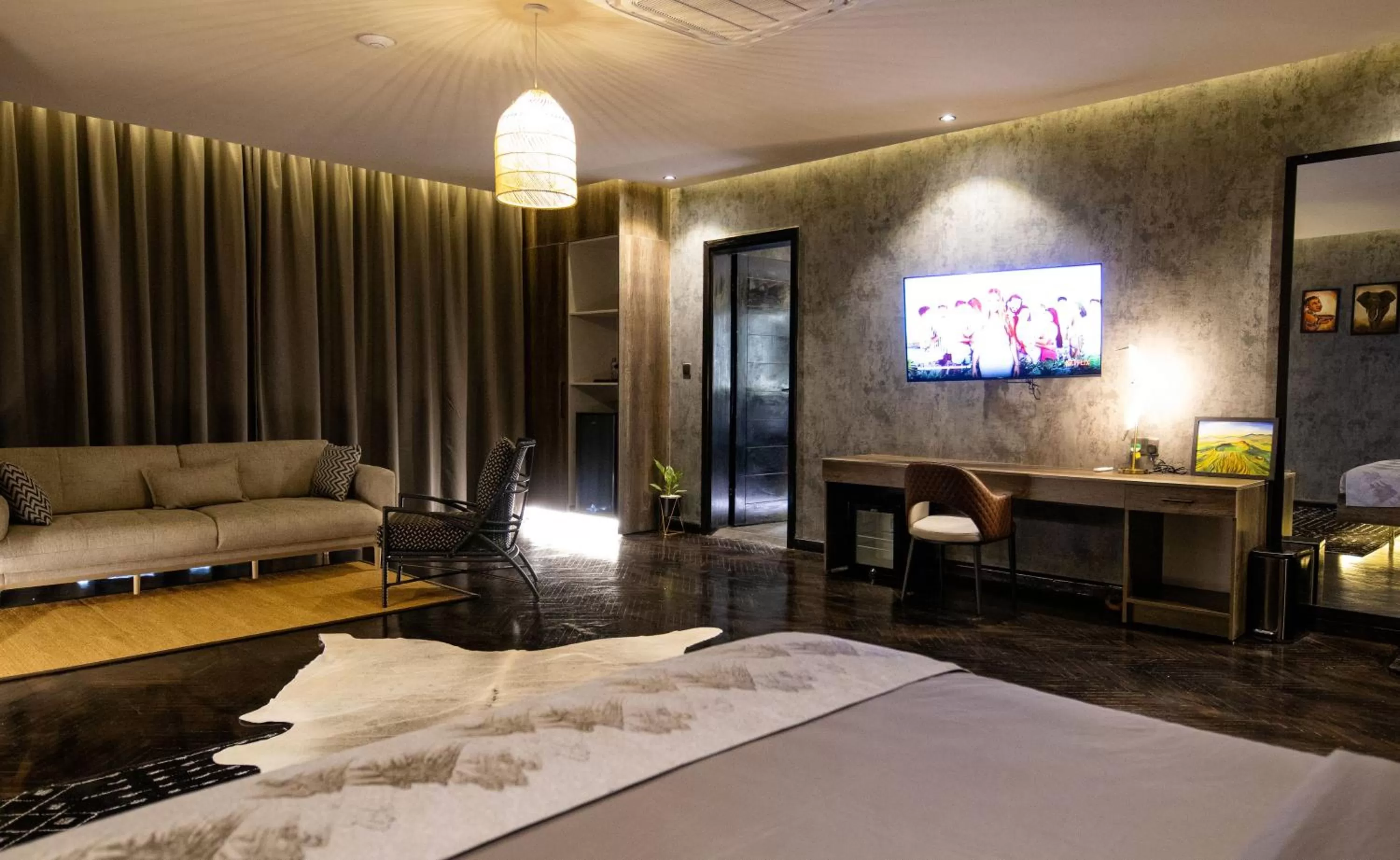 TV and multimedia, Seating Area in Gigiri Lion Villas II