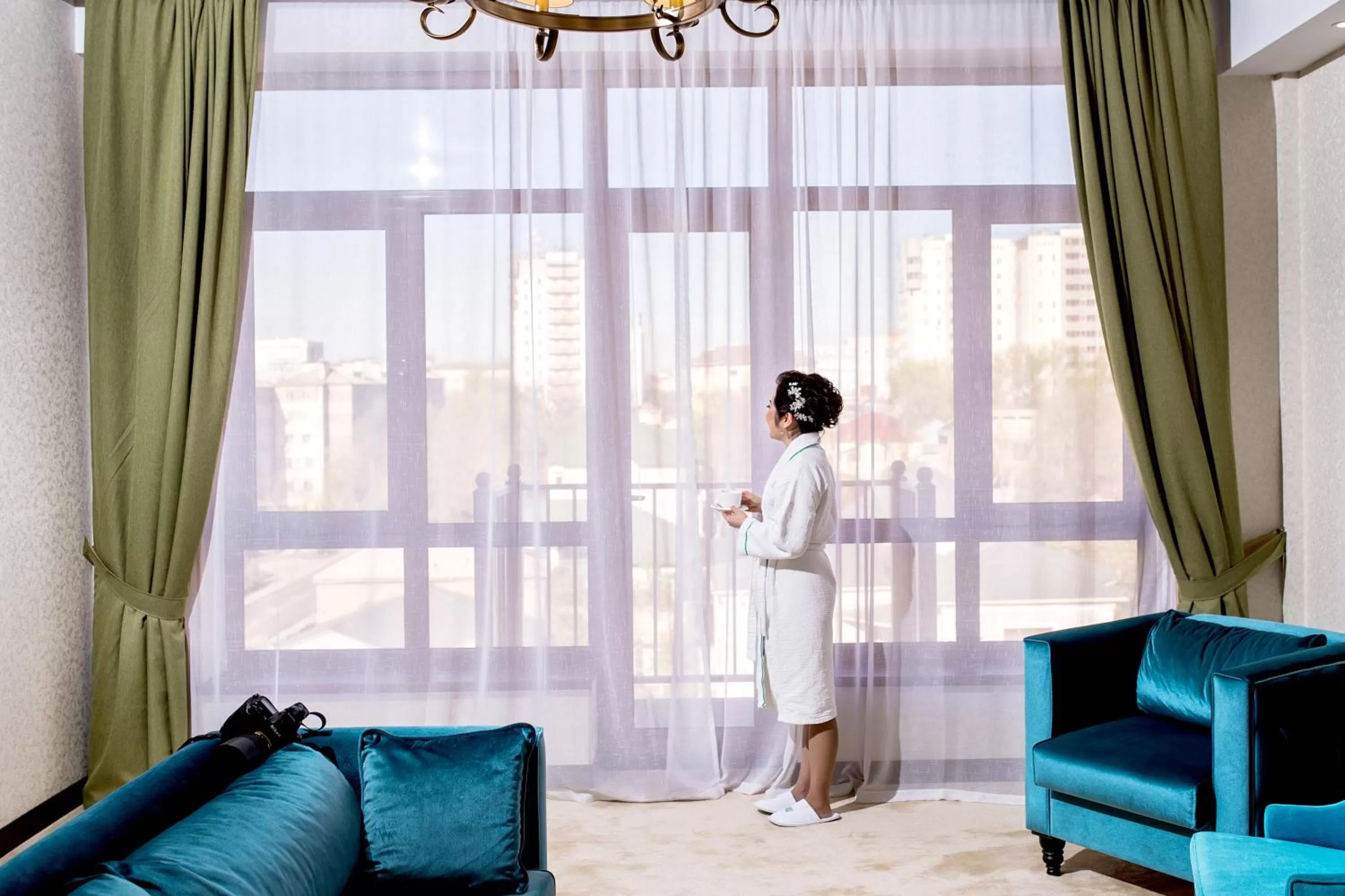 People in Megapolis Hotel Shymkent