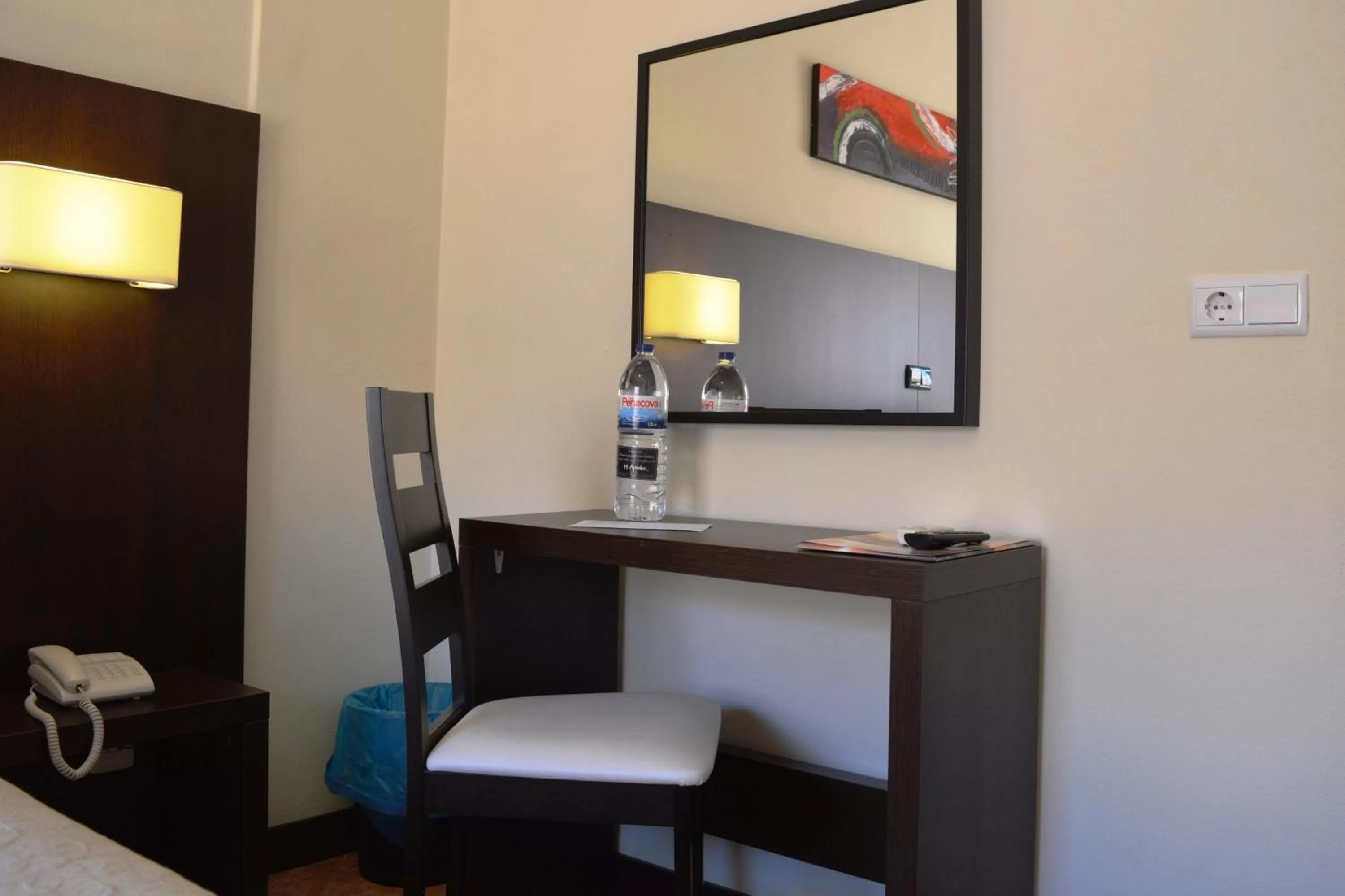 Decorative detail, Bed in Hotel Apolo