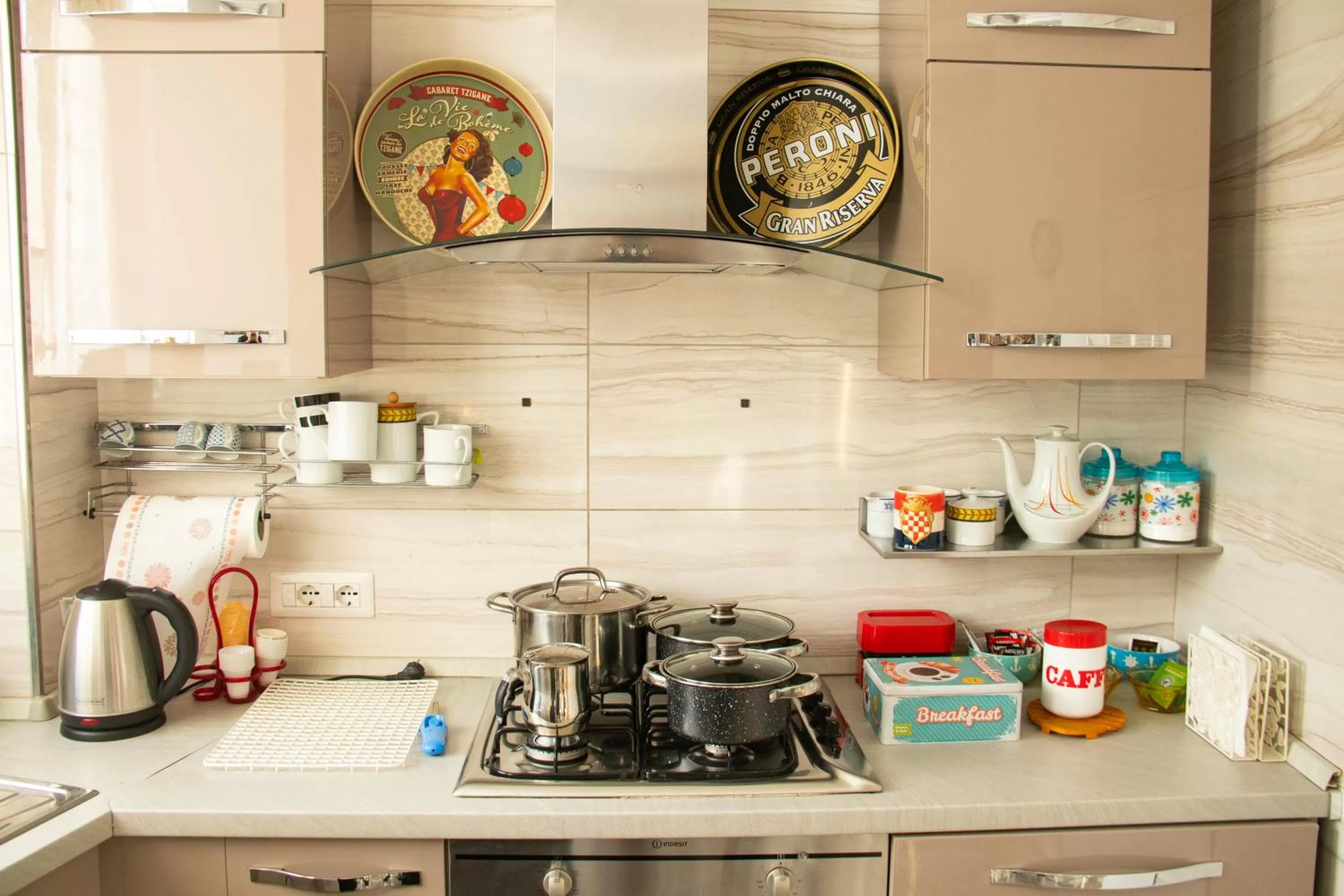 Kitchen or kitchenette in Nido Dei Gabbiani