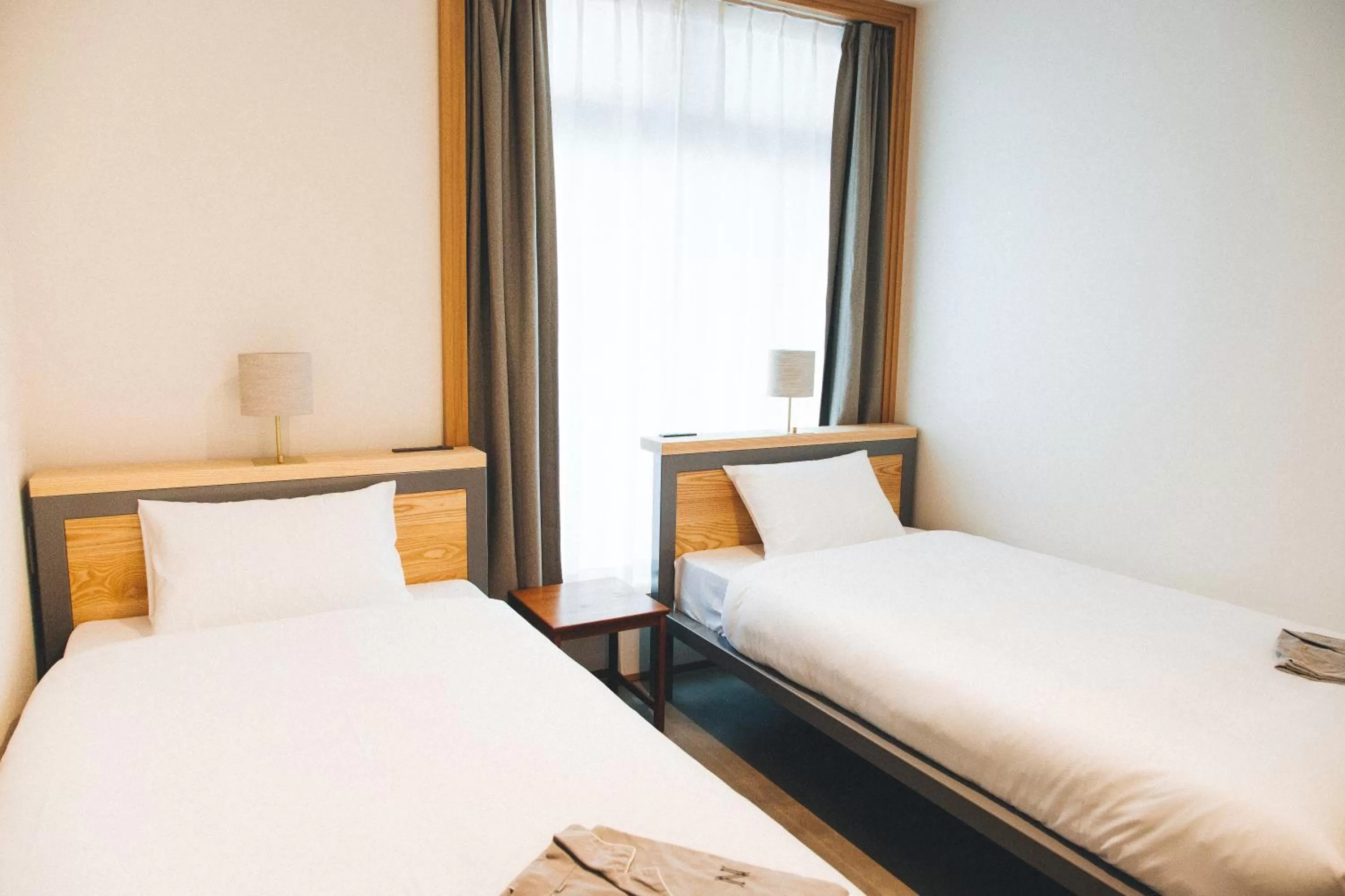 Photo of the whole room, Bed in Hotel Noum OSAKA