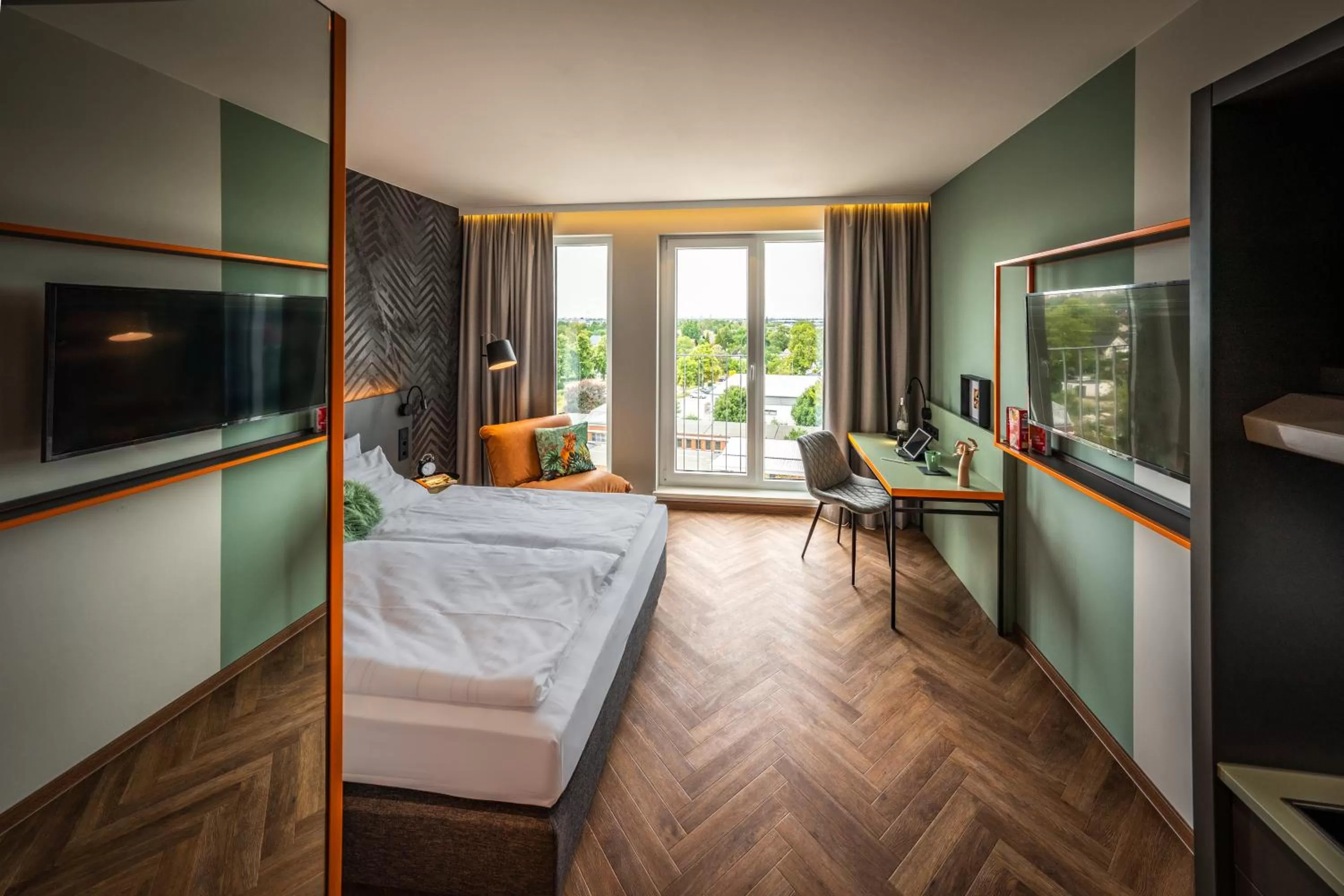 Photo of the whole room in LOGINN Hotel Berlin Airport