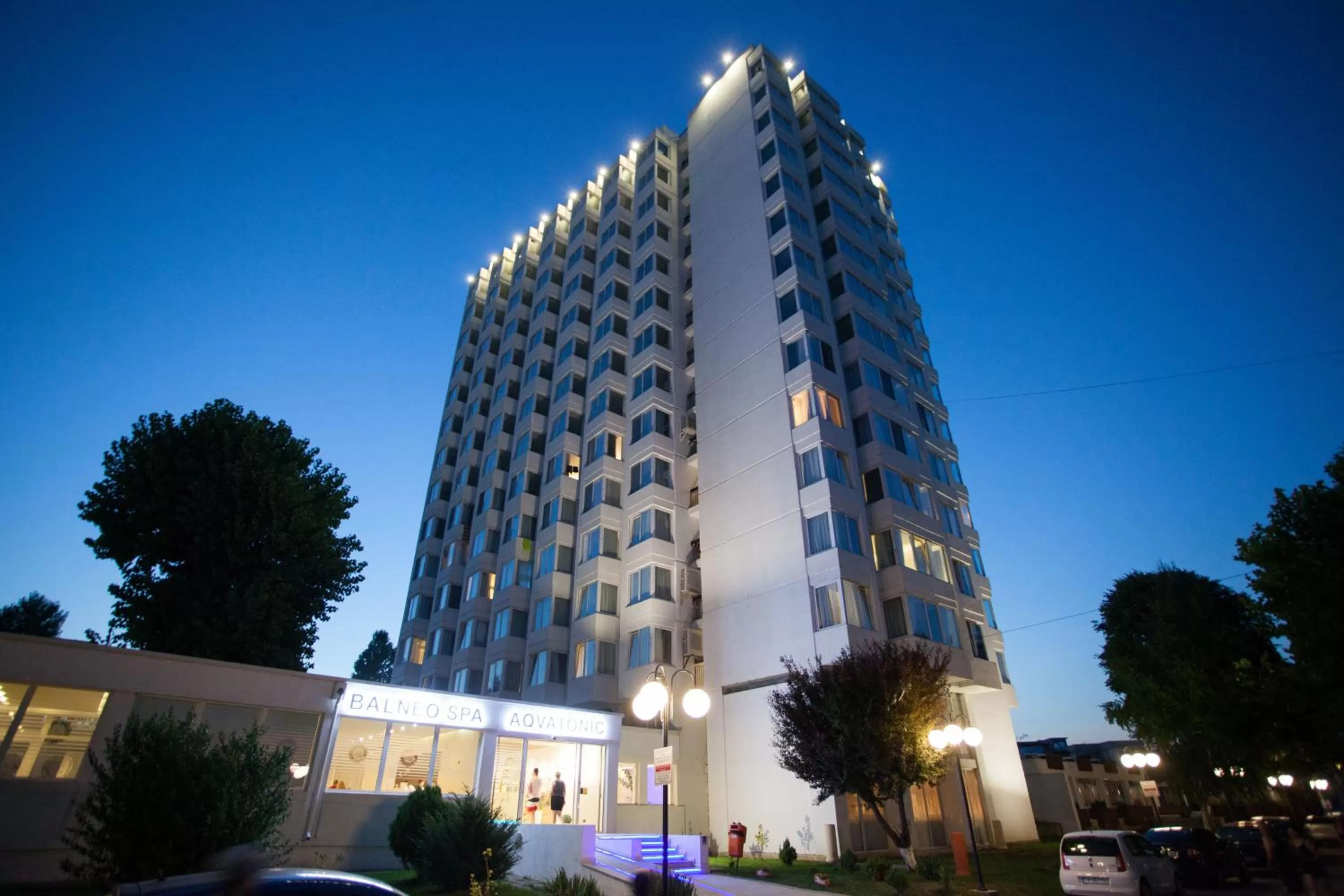 Facade/entrance in Aqvatonic Hotel - Steaua de Mare