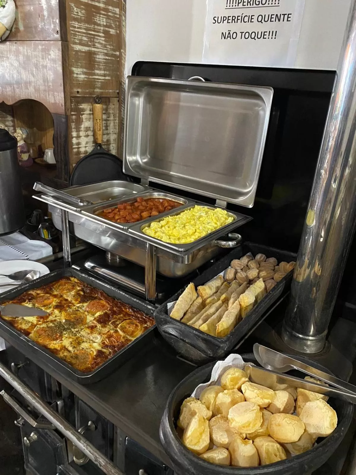 Food and drinks in Pousada Casa do Luiggi