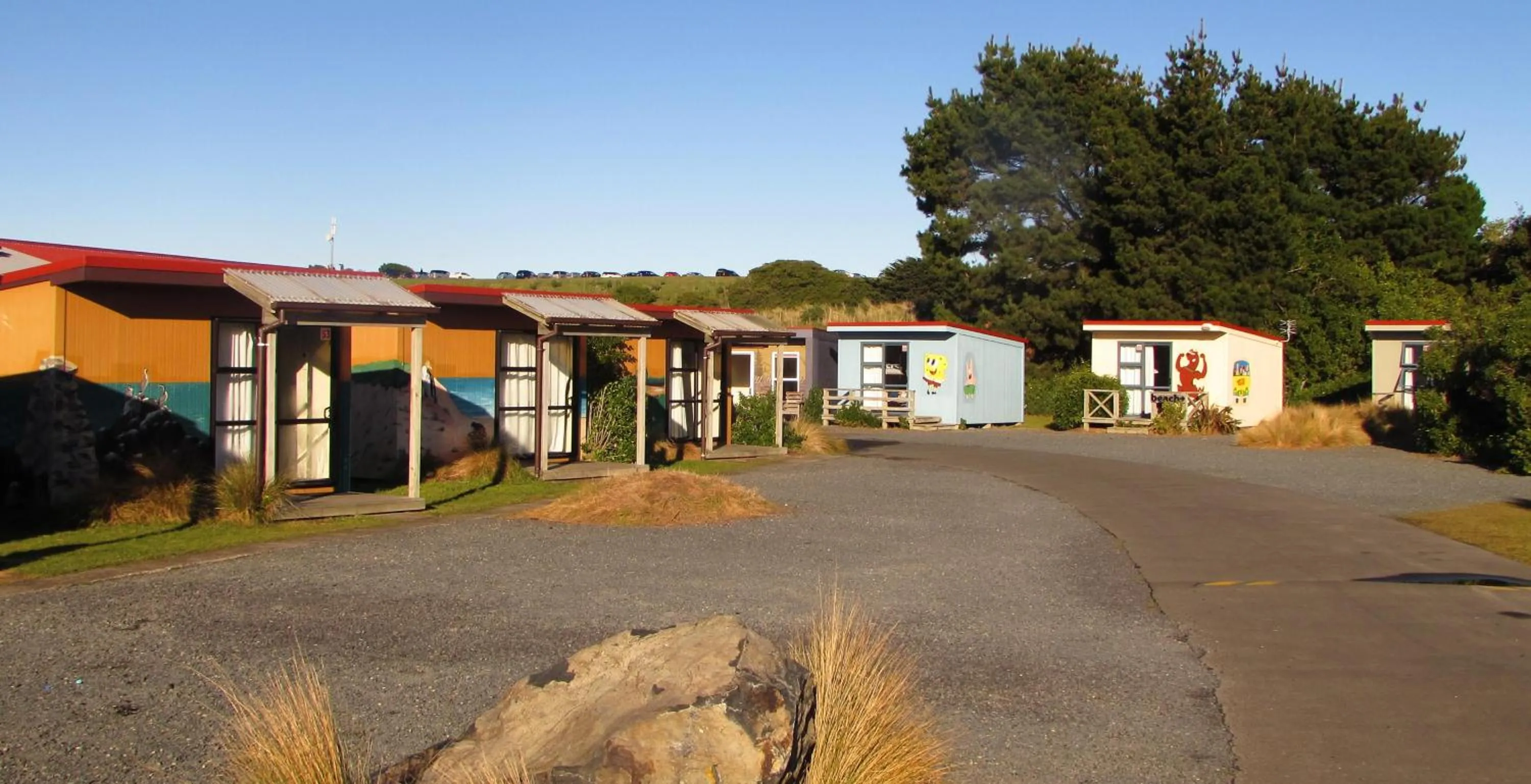 Property building in Dunedin Holiday Park