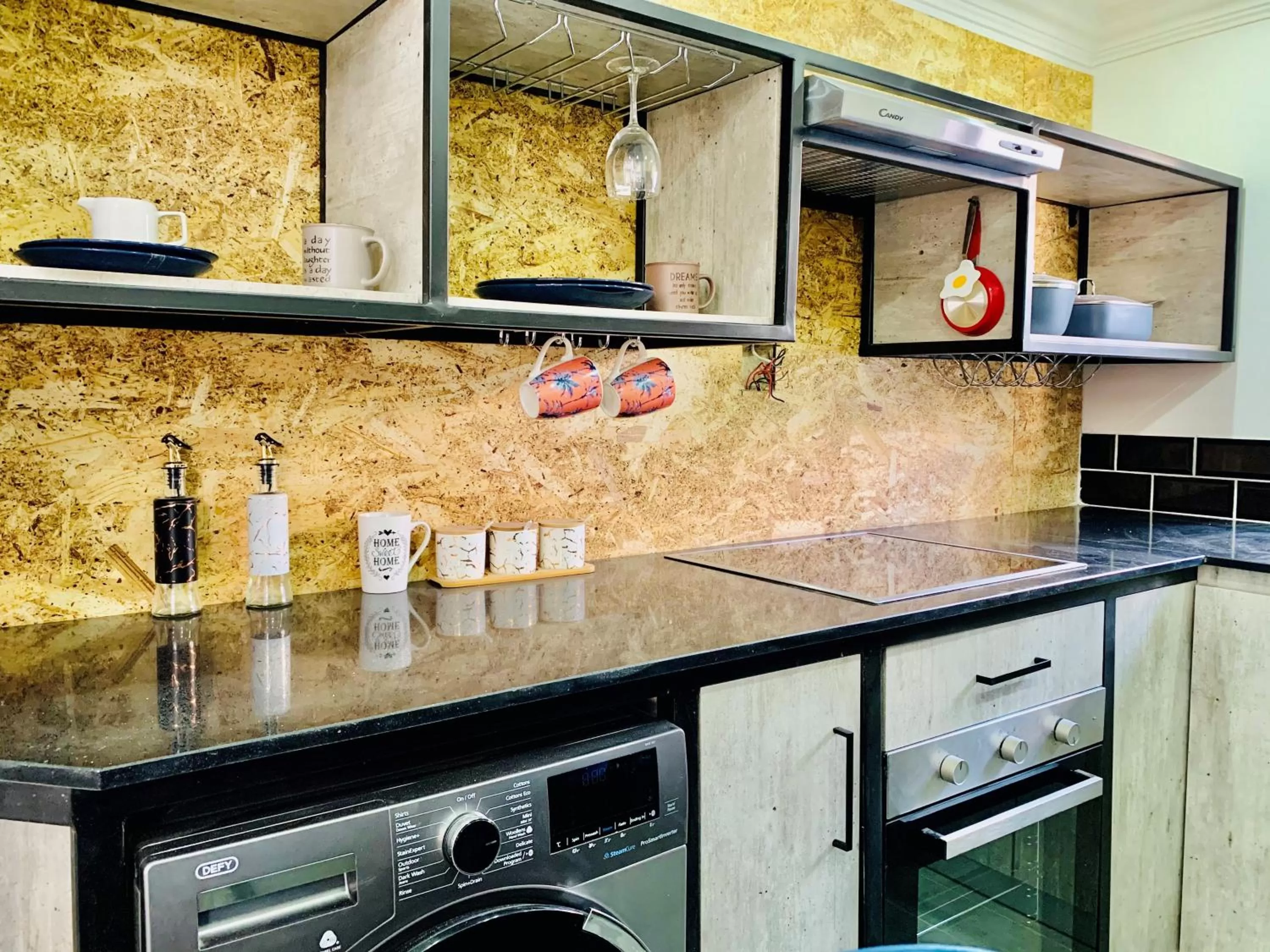 Kitchen/Kitchenette in 24 On Basil Inventive suites