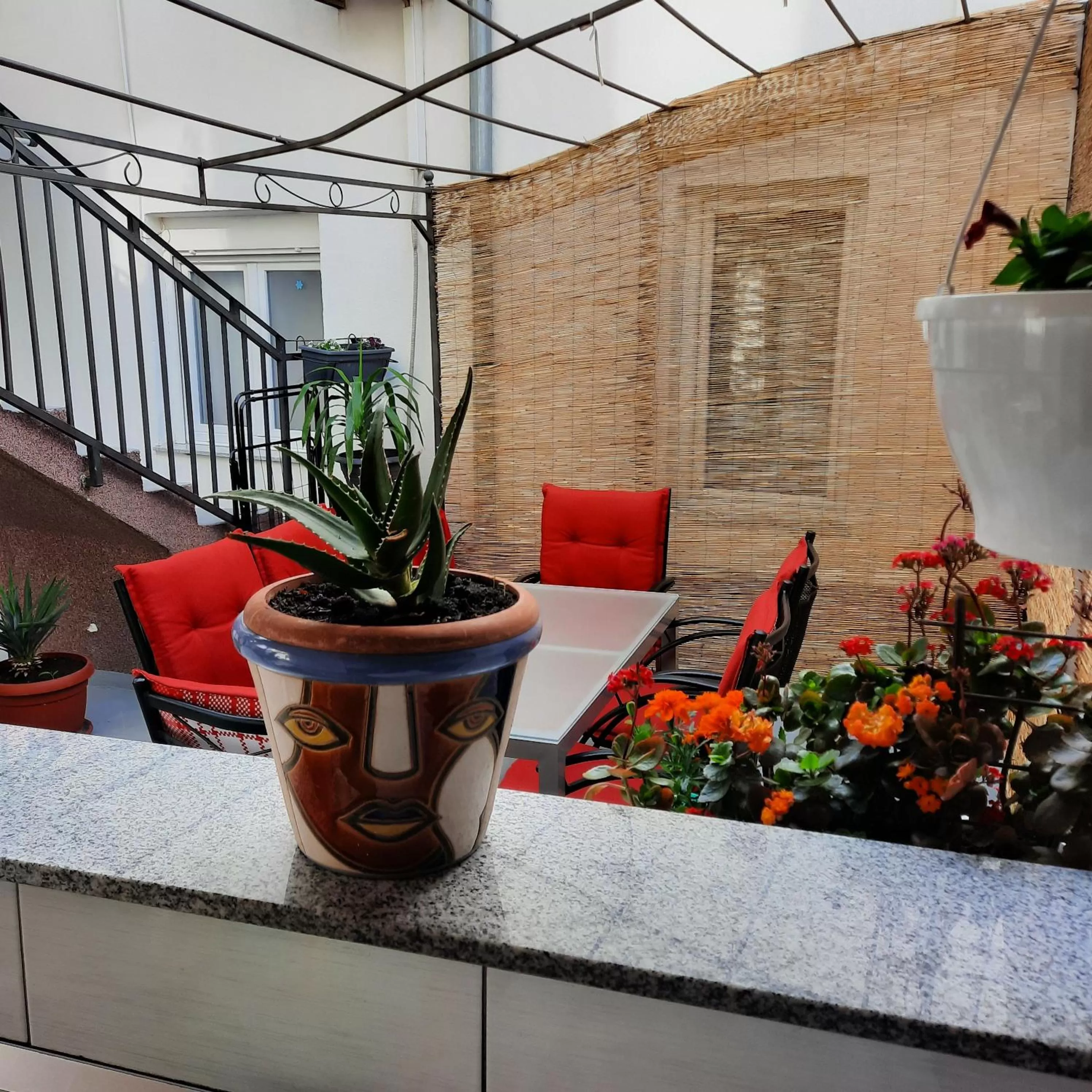 Patio in Guest House Nana