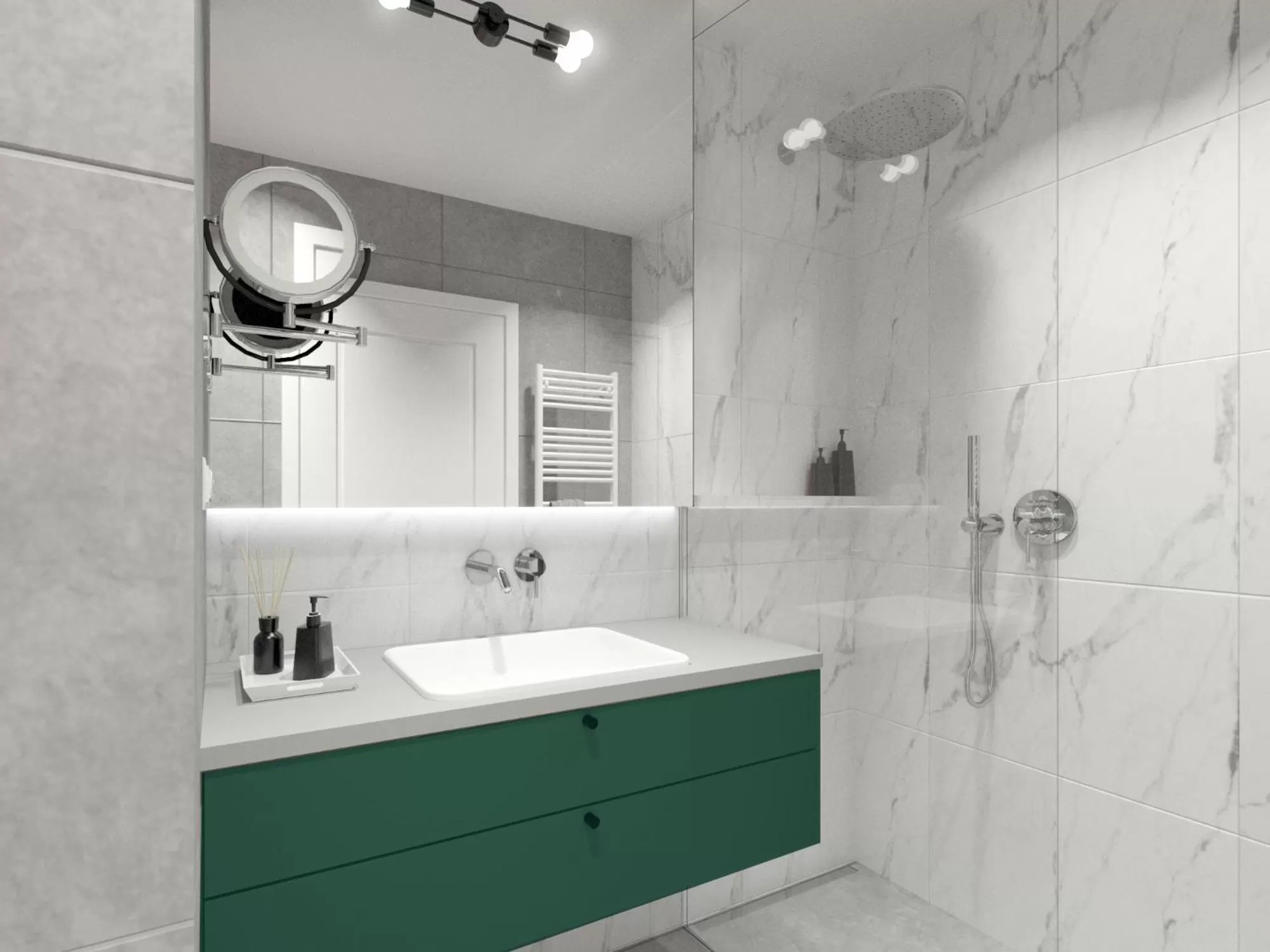 Bathroom in RAJSKA 3 by PI Apartments