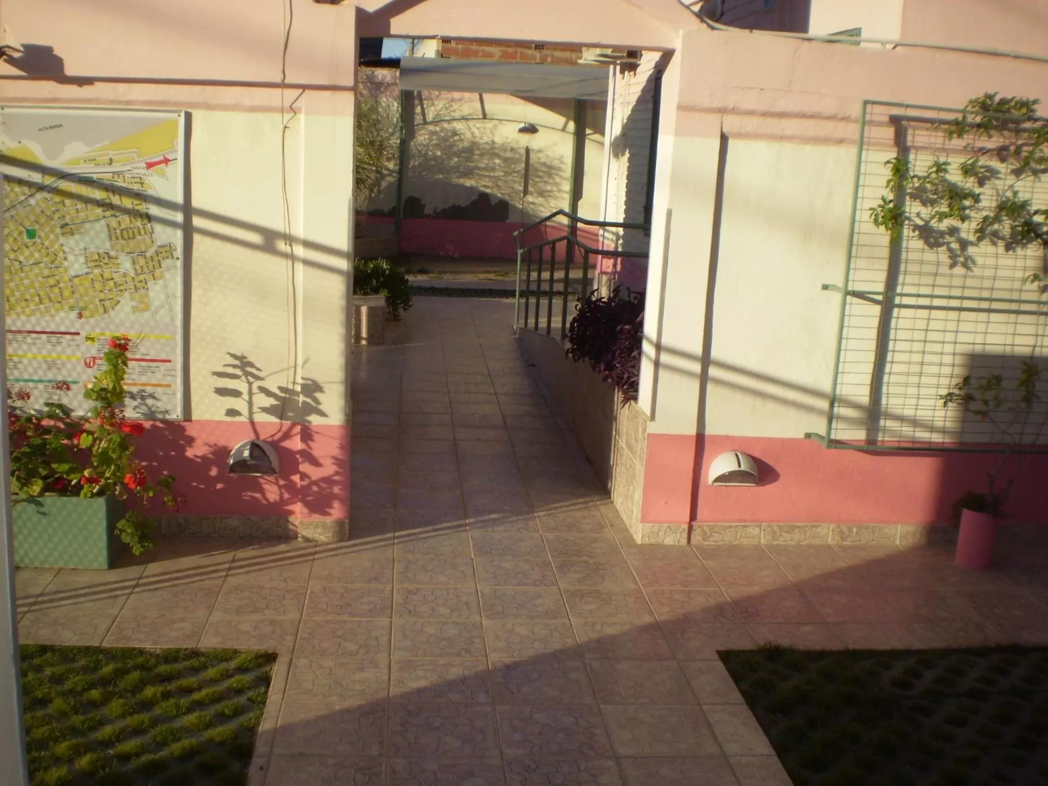 Decorative detail in Complejo Solar Apart