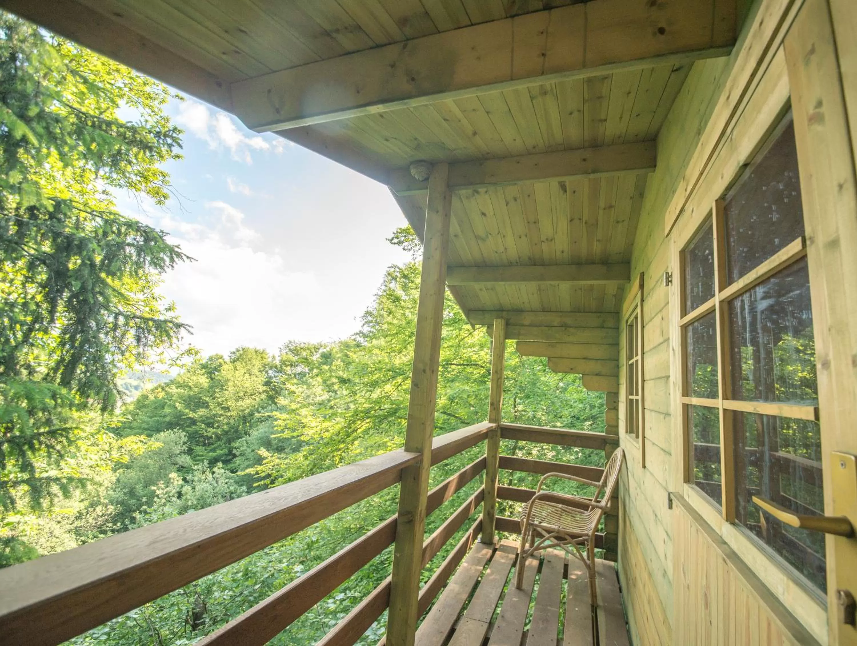 View (from property/room), Balcony/Terrace in Adventure Farm