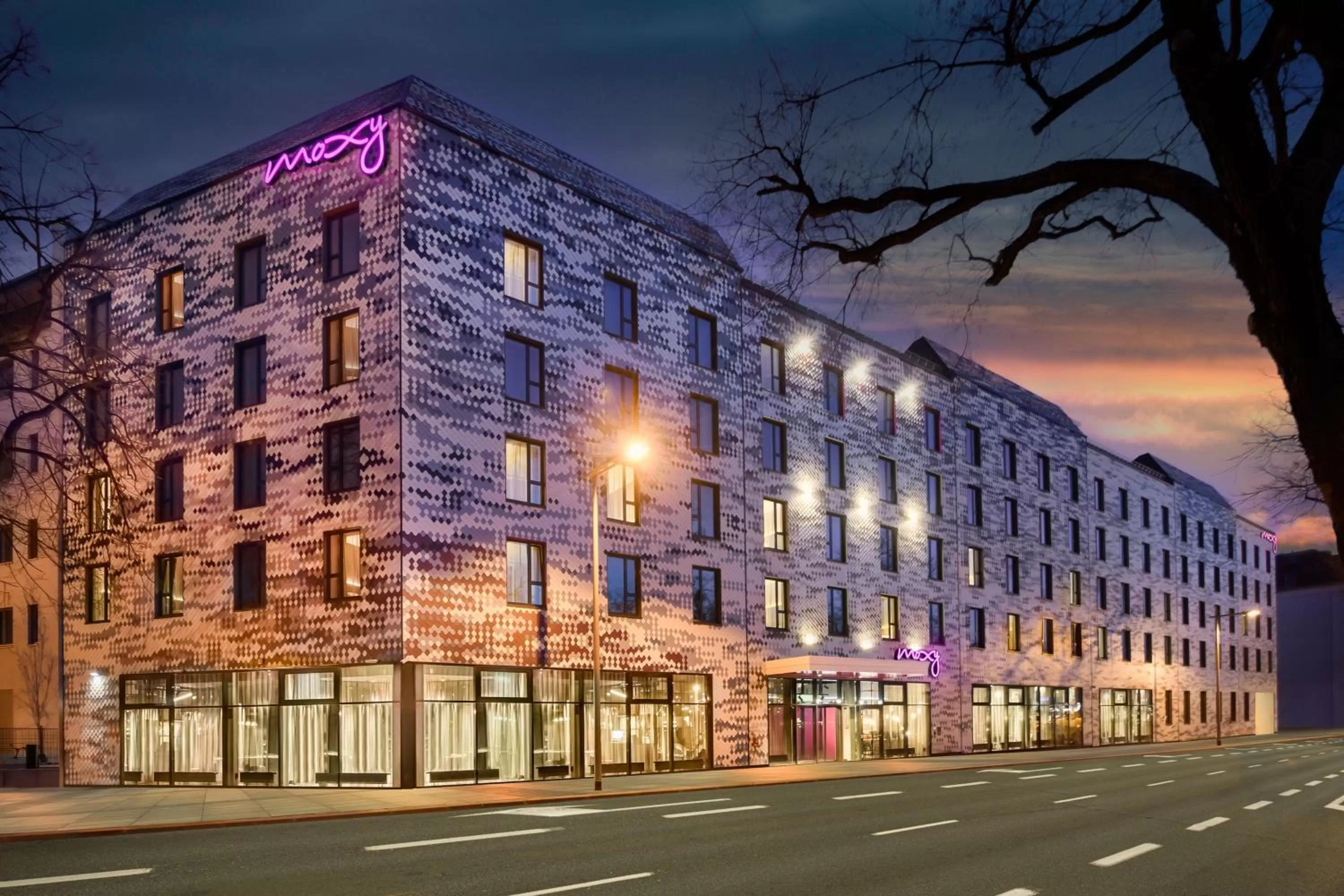 Property building in Moxy Dresden Neustadt