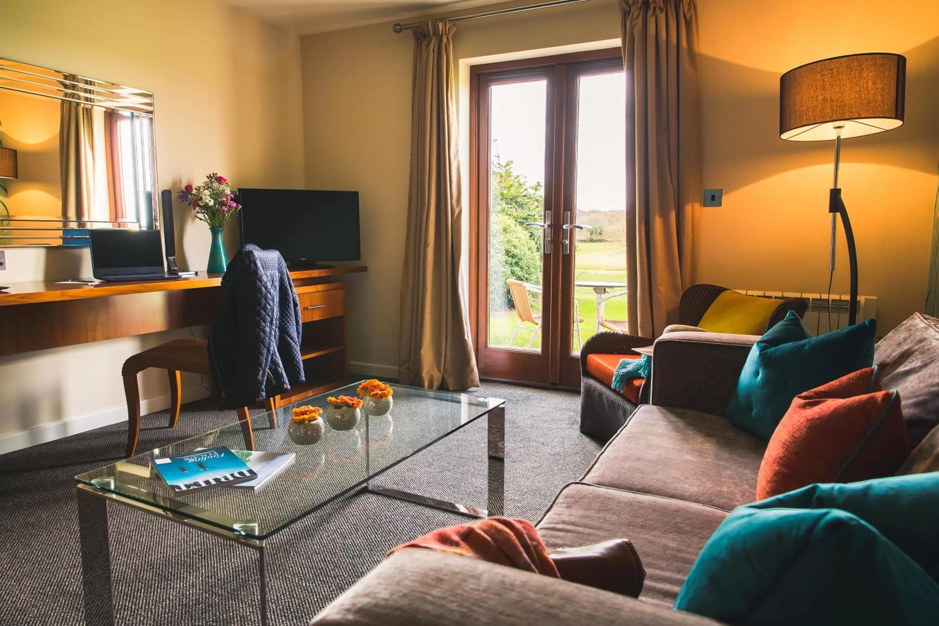 Patio in Lanhydrock Hotel & Golf Club