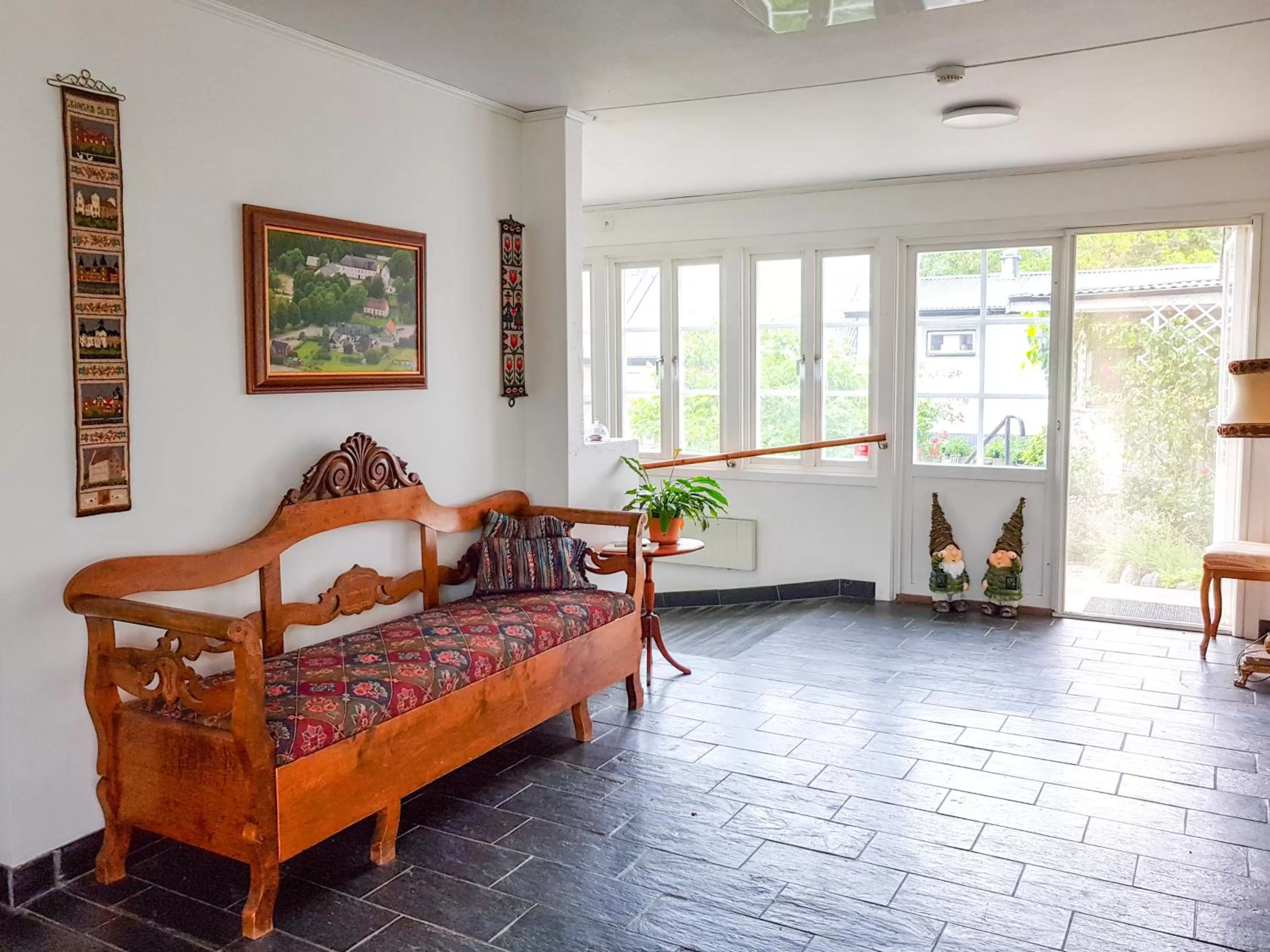 Lobby or reception, Bed in Stora Herrestad B&B