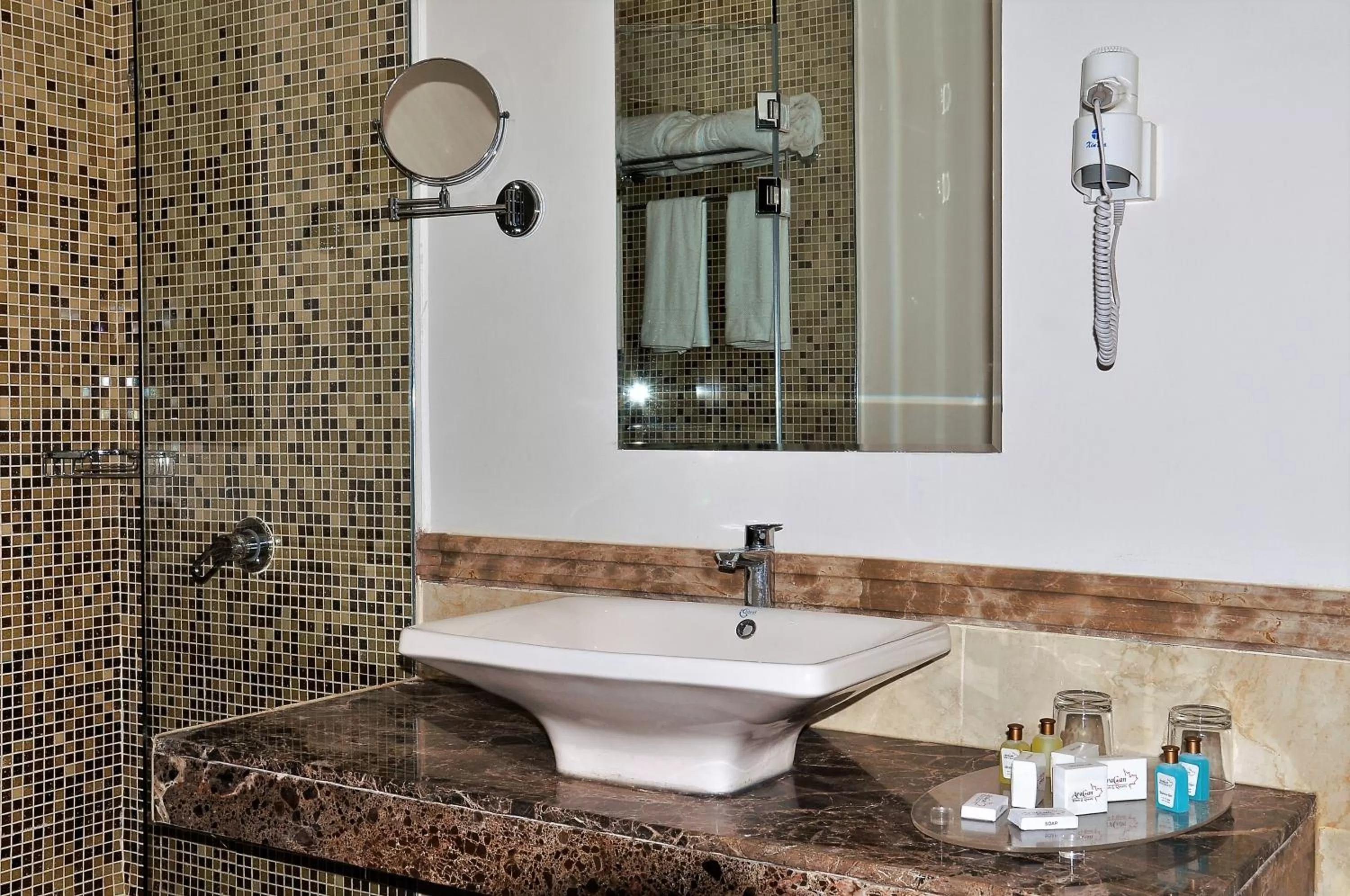 Bathroom in Cleopatra Hotel