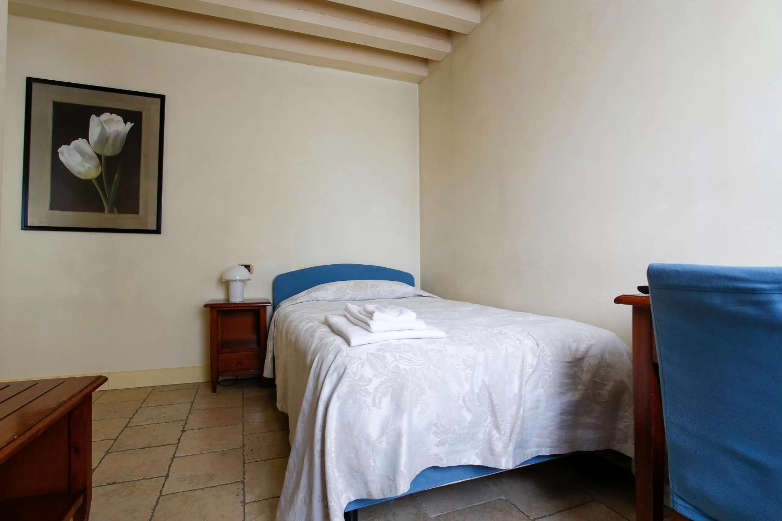 Bed in Relais Villa Selvatico