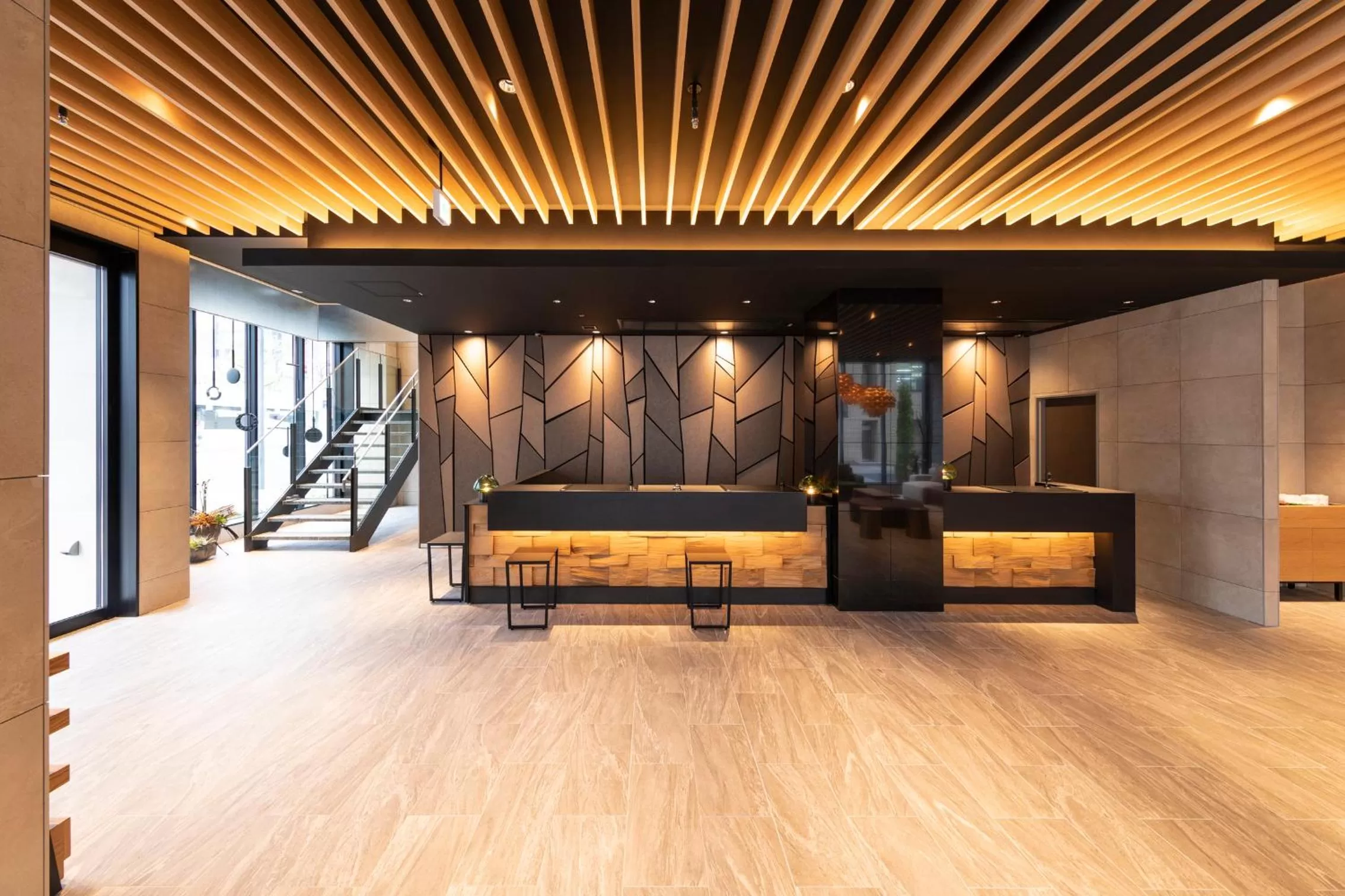 Lobby or reception in Tokyu Stay Sapporo Odori